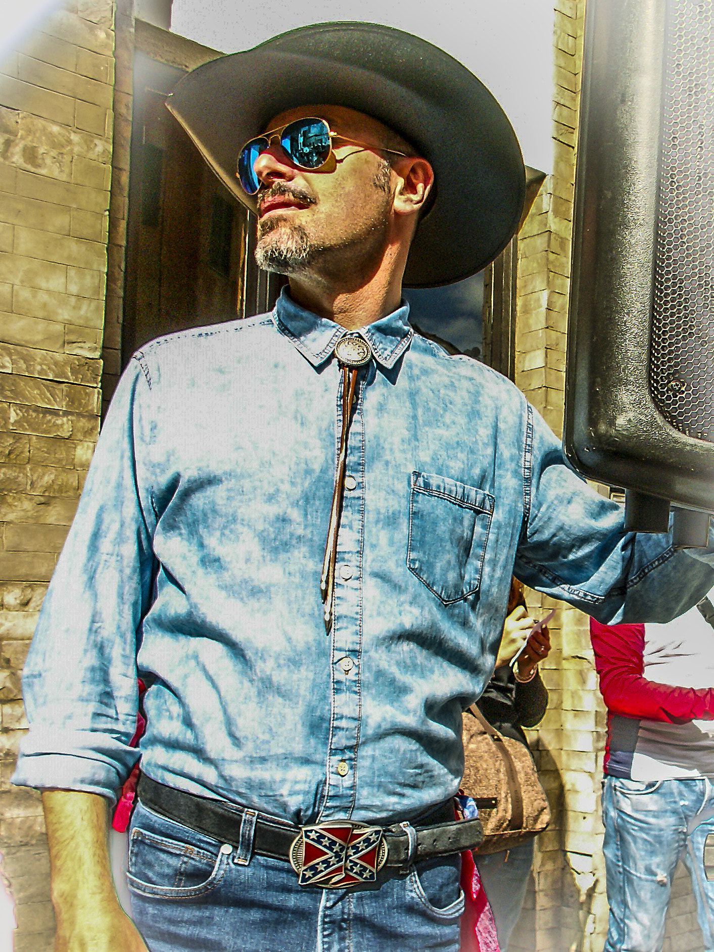 KONICA MINOLTA DiMAGE Z3 sample photo. Urban cowboy #2 photography