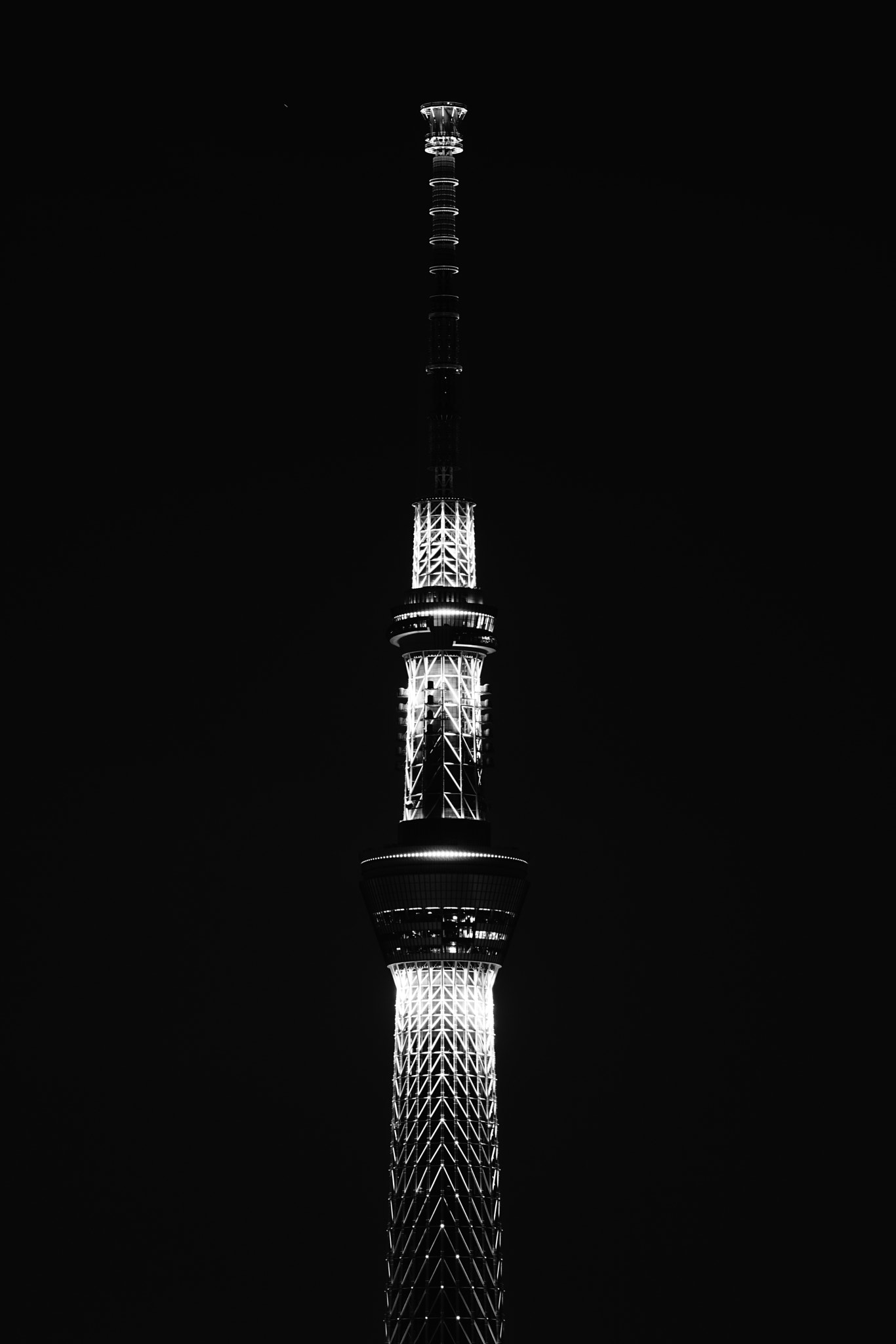 Sony a6300 + Sony FE 70-200mm F4 G OSS sample photo. Tokyo sky tree photography