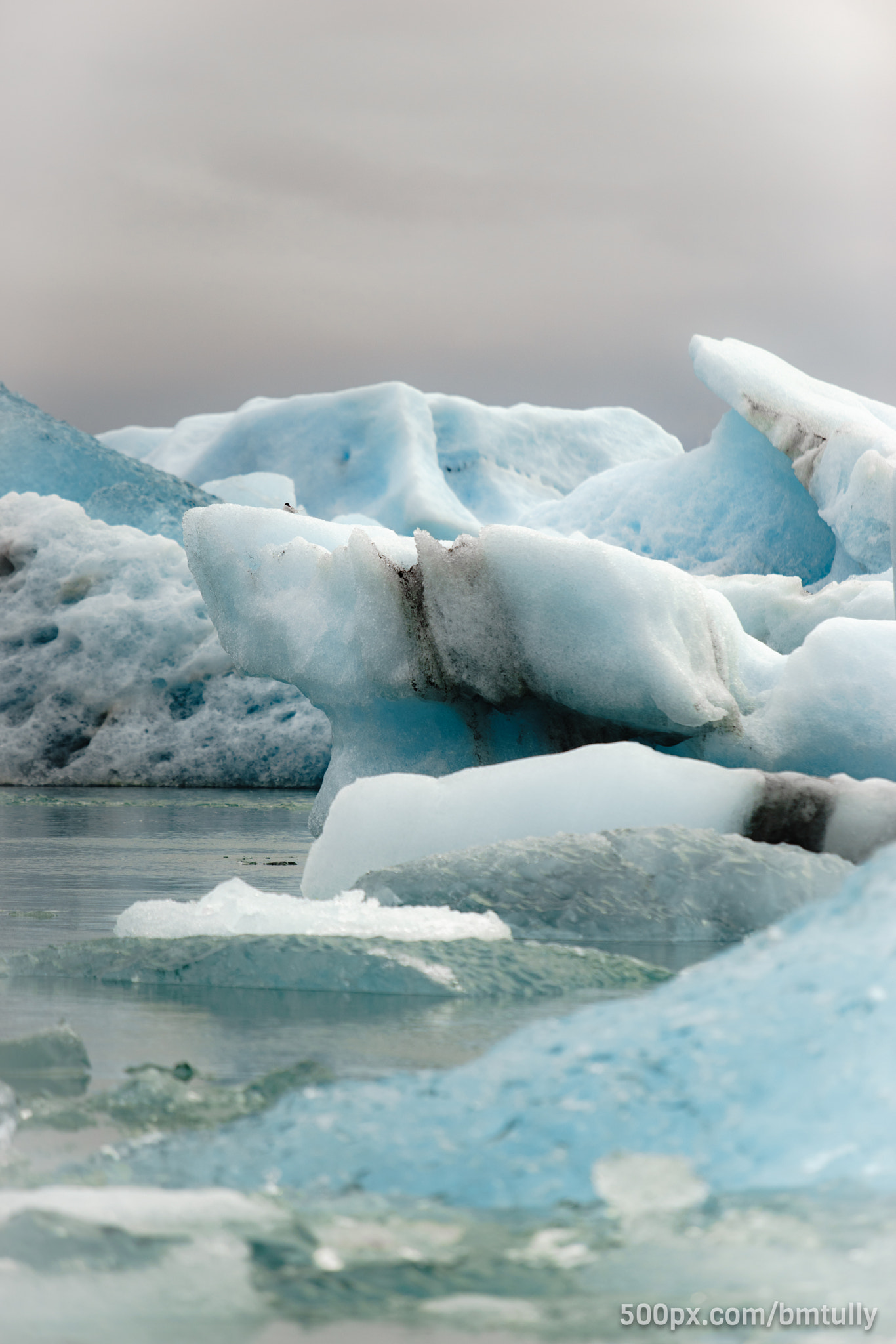 Sony a7 II + Canon EF 70-200mm F2.8L USM sample photo. Ice shelf photography