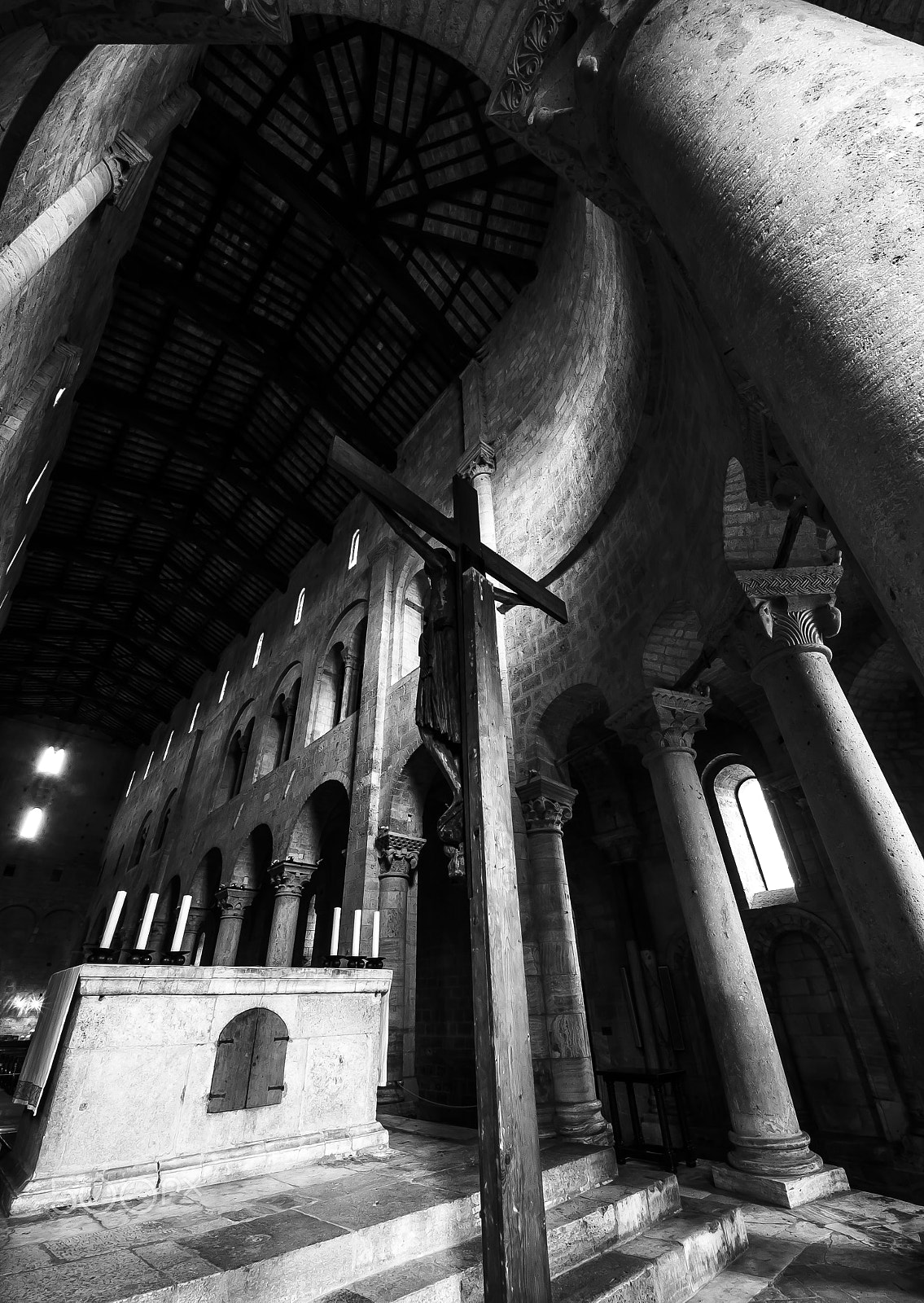 Sigma 8-16mm F4.5-5.6 DC HSM sample photo. S.antimo abbey - montalcino (tuscany) photography