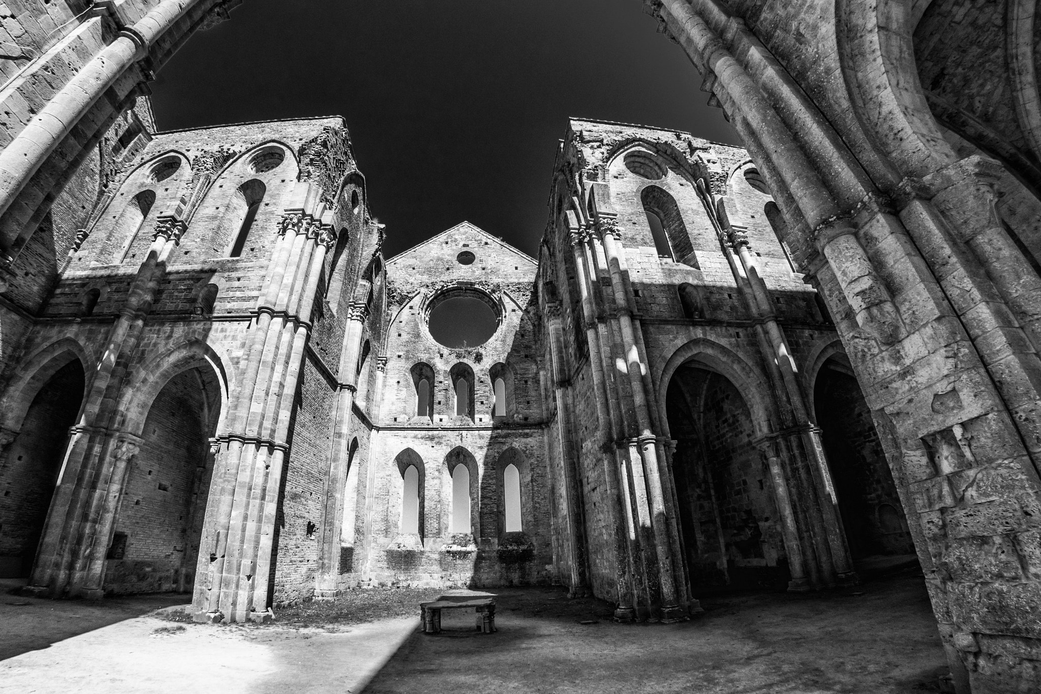 Nikon D7100 + Sigma 10mm F2.8 EX DC HSM Diagonal Fisheye sample photo. San galgano photography