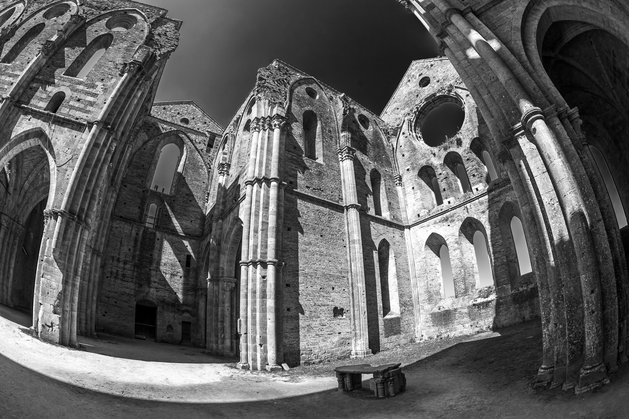 Nikon D7100 + Sigma 10mm F2.8 EX DC HSM Diagonal Fisheye sample photo. San galgano photography