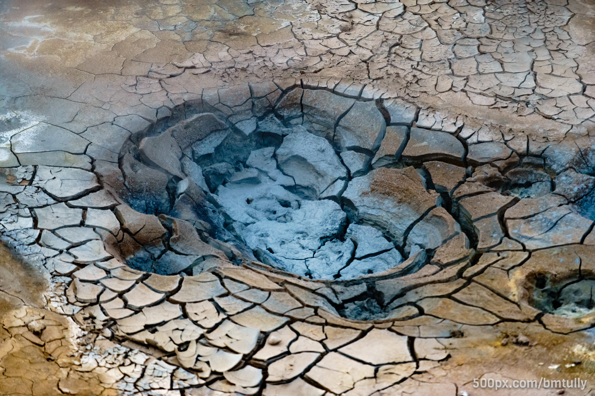 Sony a7 II + Canon EF 70-200mm F2.8L USM sample photo. Cracks in the mud photography