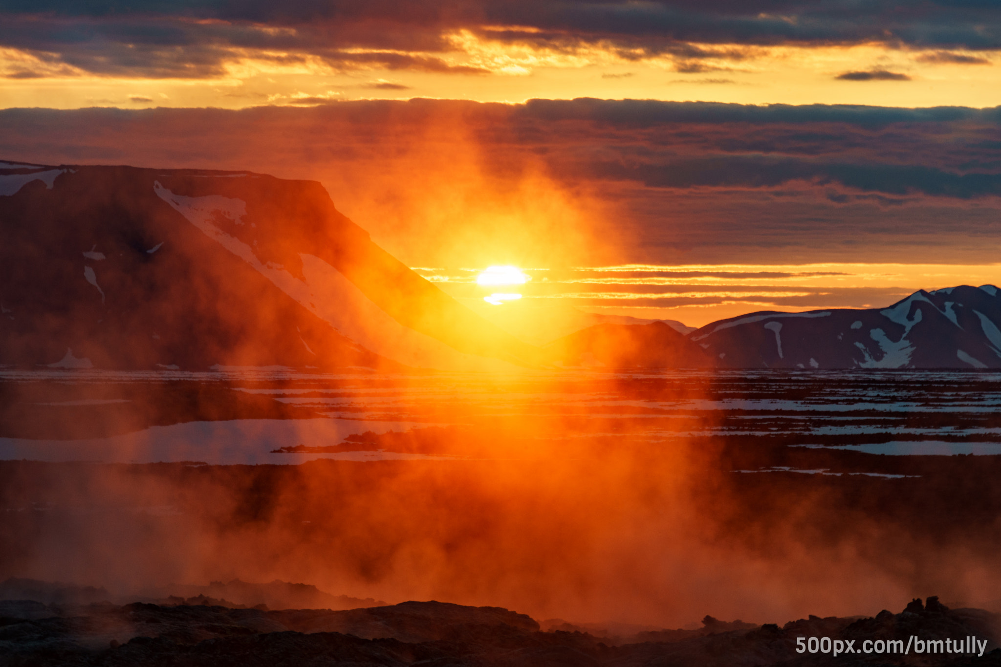 Sony a7 II + Canon EF 70-200mm F2.8L USM sample photo. Fire in the sky photography