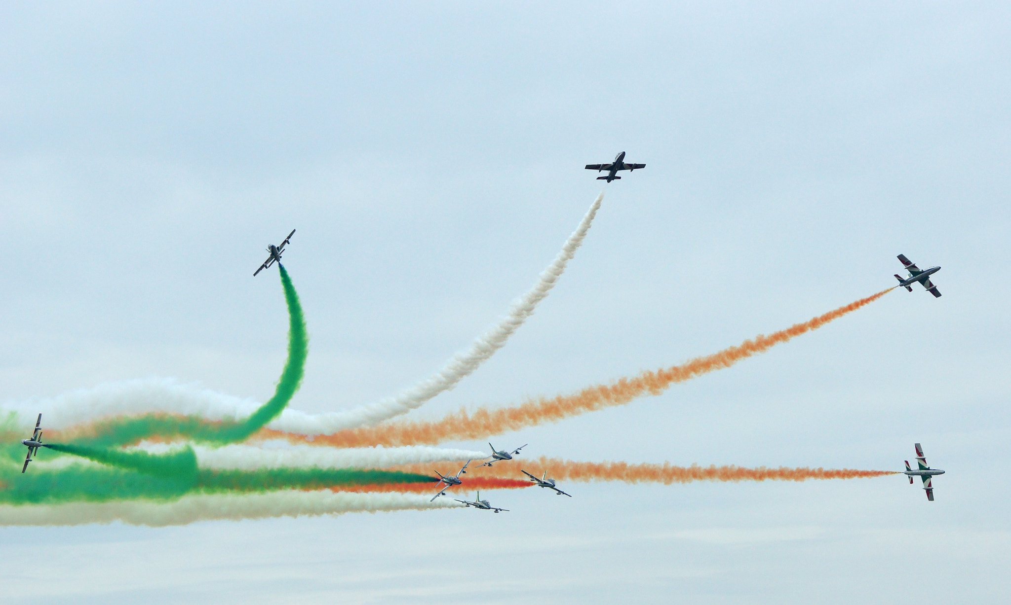 Sony SLT-A77 + Sony 70-400mm F4-5.6 G SSM sample photo. Frecce tricolori photography