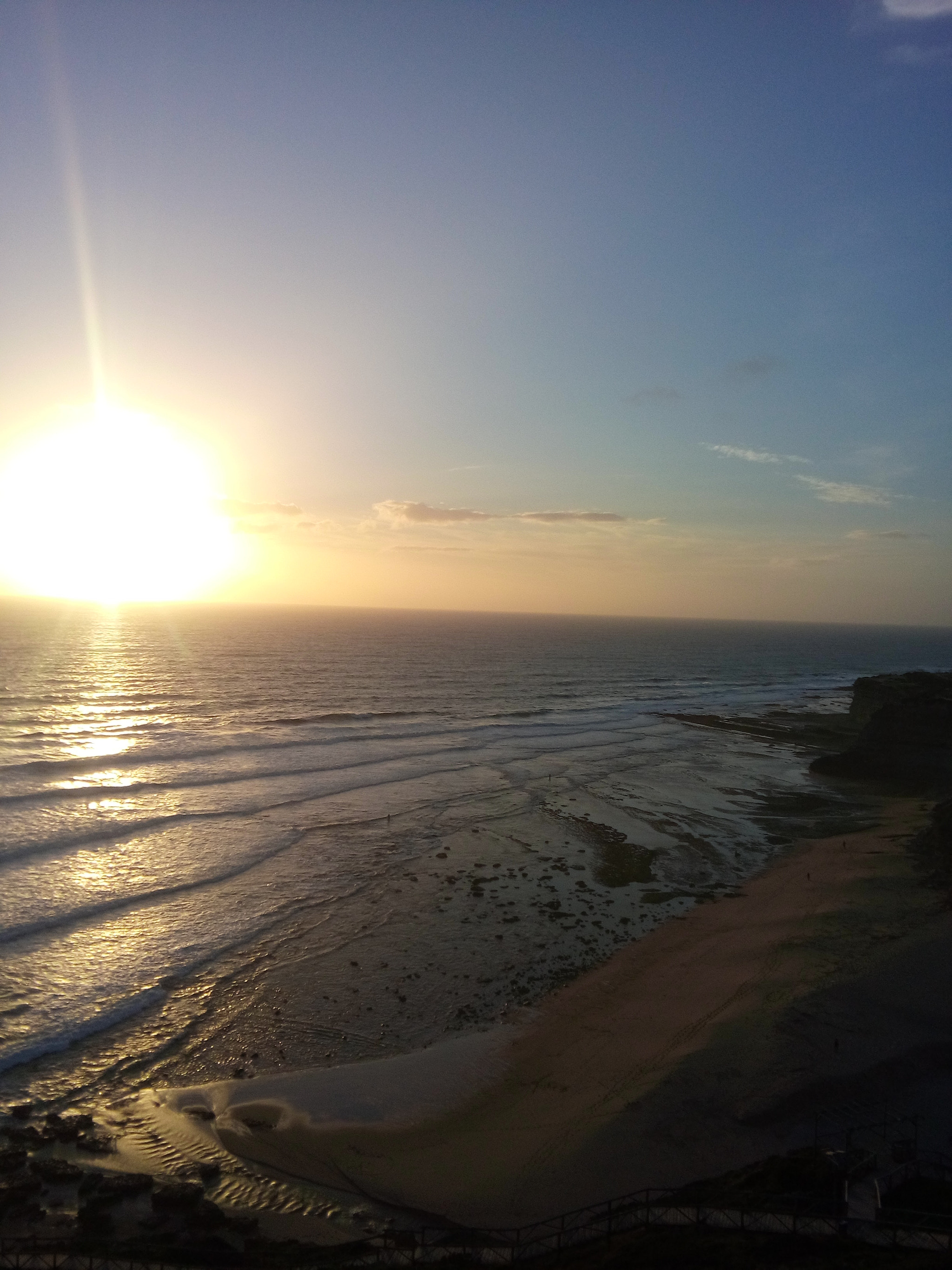 LG LBello sample photo. Sunset ericeira photography