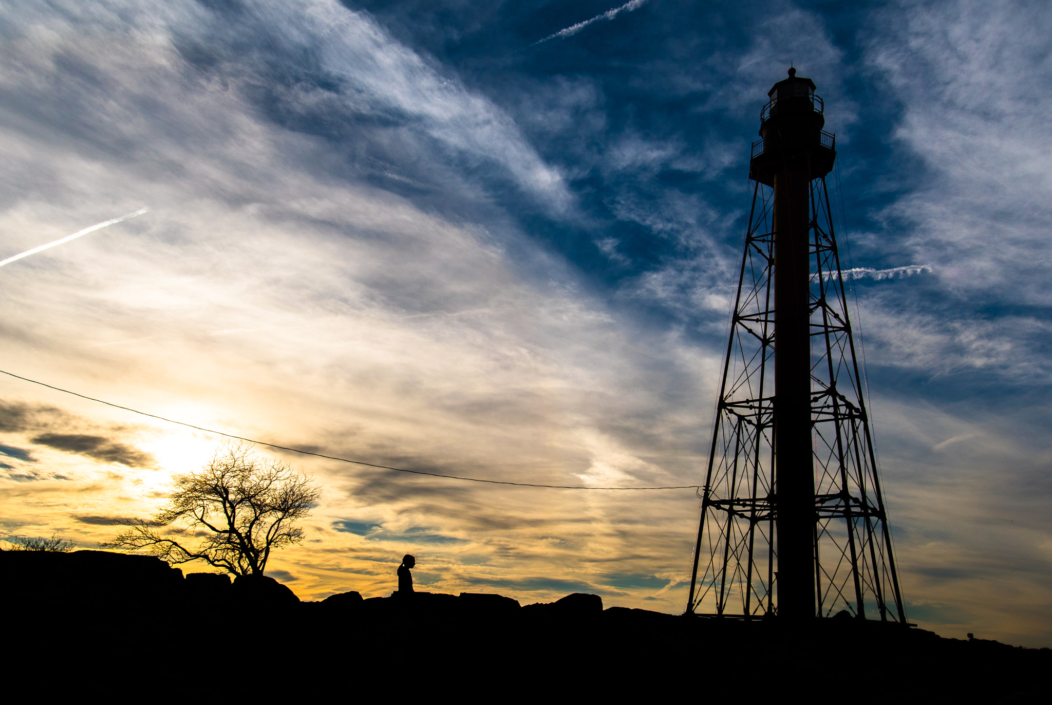 Nikon D5500 + Nikon AF-S Nikkor 20mm F1.8G ED sample photo. Marblehead light tower photography