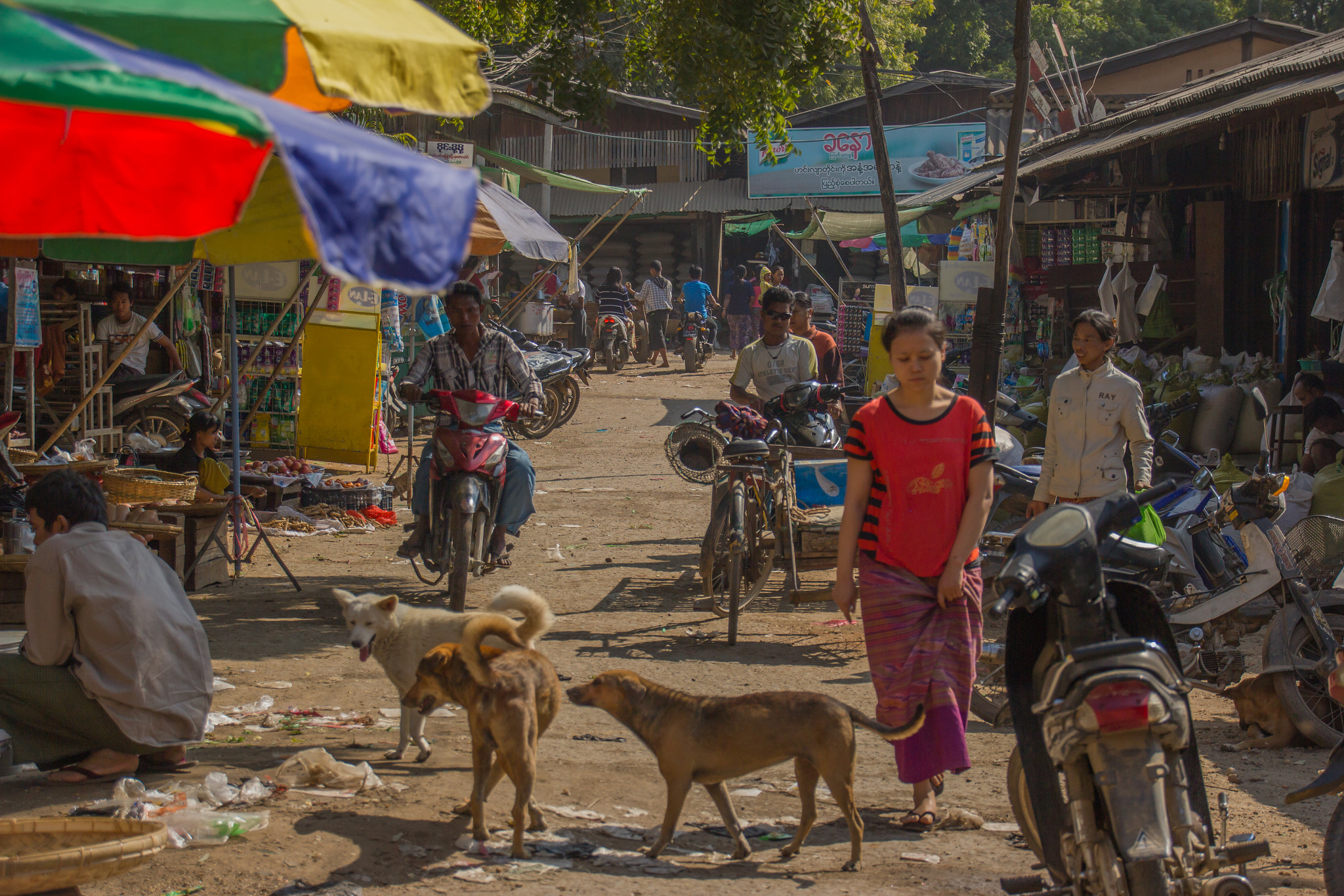 Canon EOS 550D (EOS Rebel T2i / EOS Kiss X4) sample photo. Mani sithu market photography