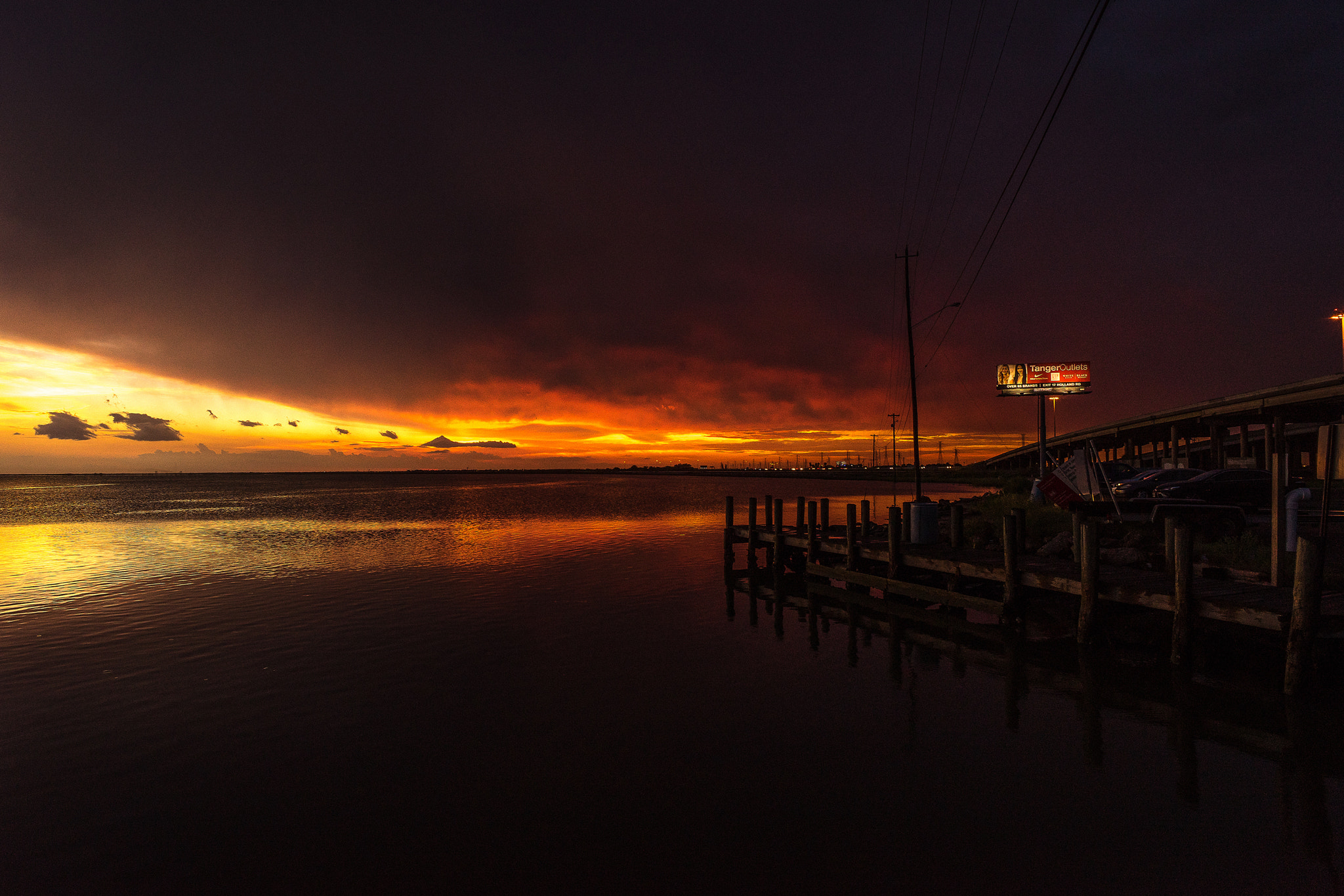 Sony a7 sample photo. Sunset after rain photography