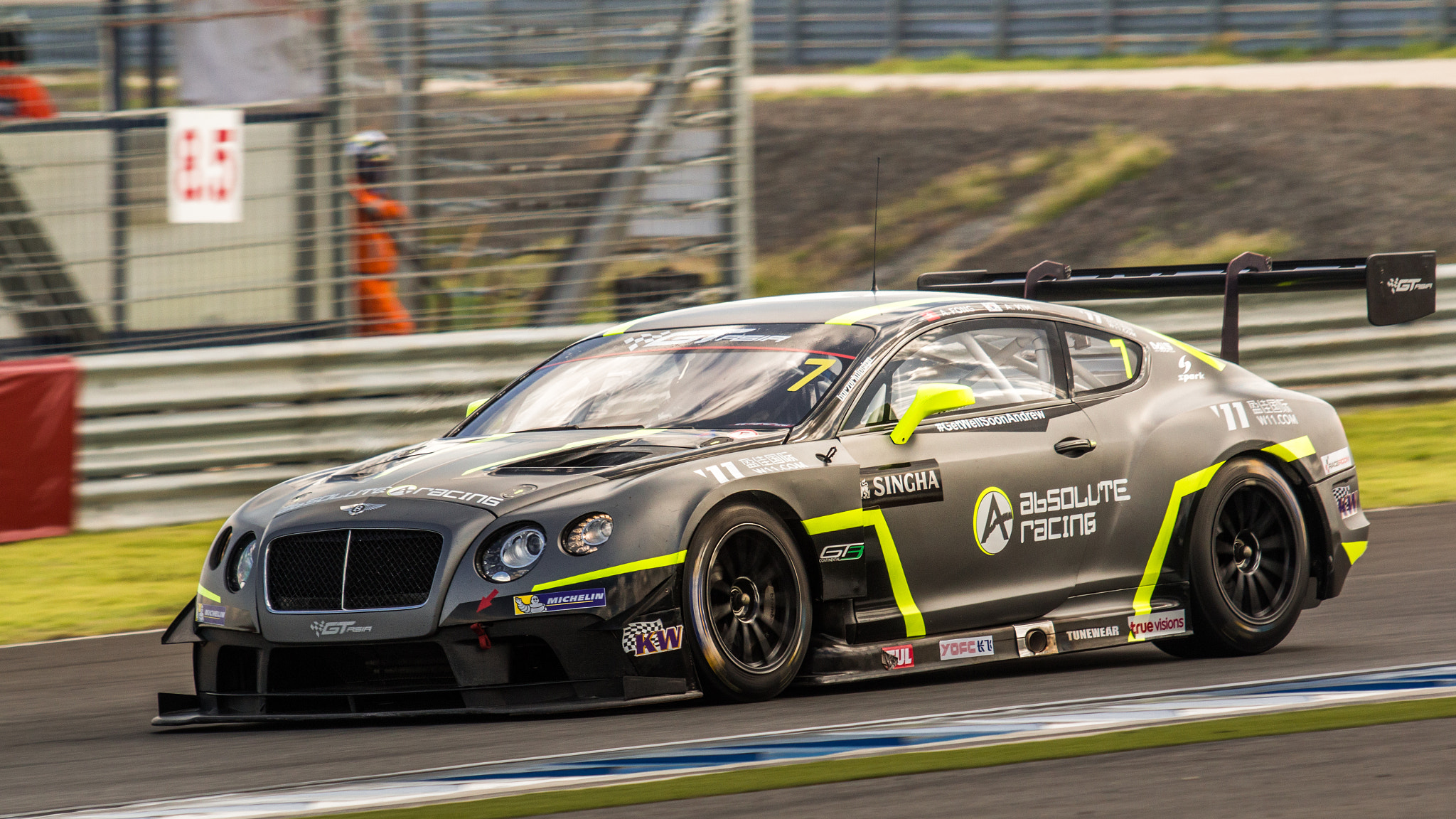Canon EF 35-350mm F3.5-5.6L USM sample photo. Bentley continental gt3 photography