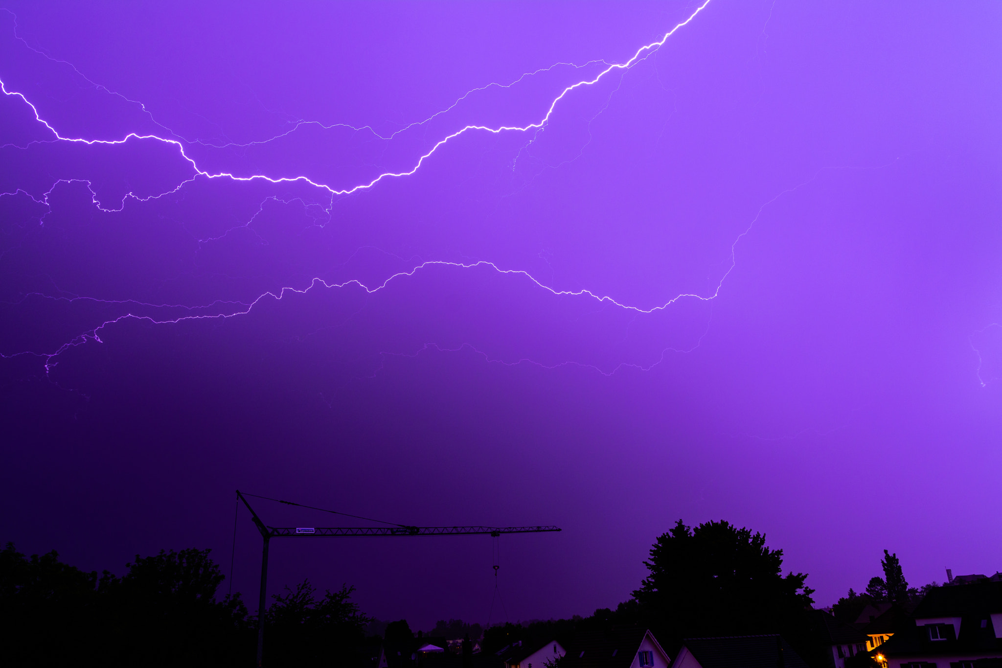 Sigma 18-250mm F3.5-6.3 DC OS HSM sample photo. Lightning photography