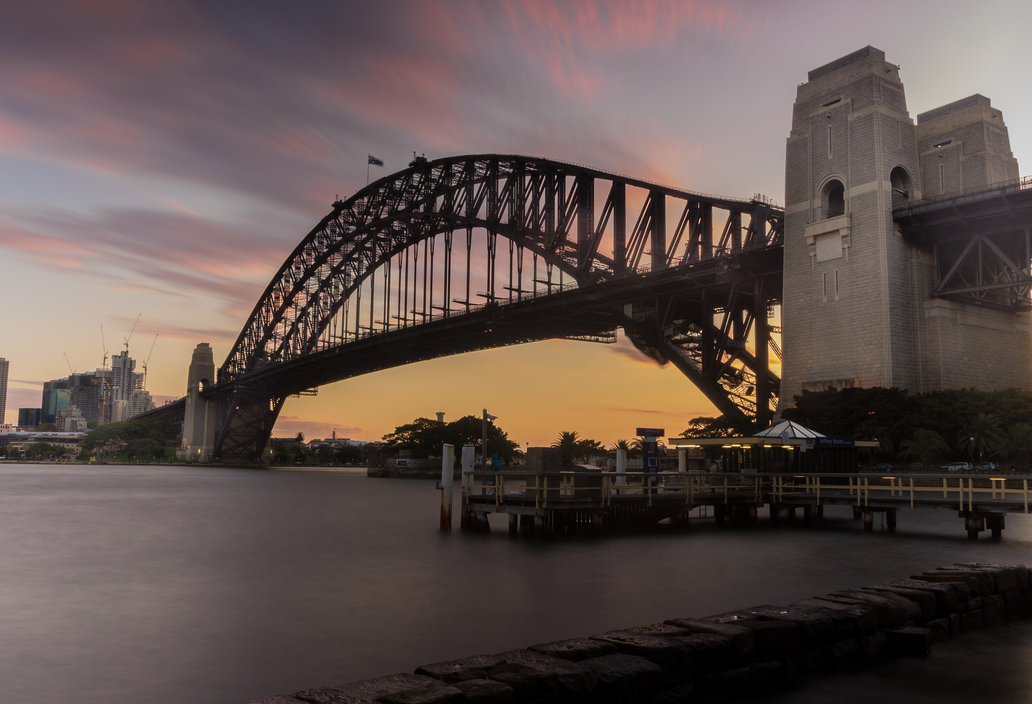 Canon EOS 750D (EOS Rebel T6i / EOS Kiss X8i) + Canon EF 17-40mm F4L USM sample photo. Sydney harbour bridge photography