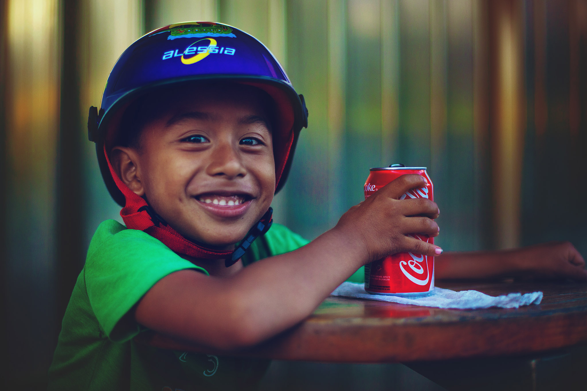 Canon EF 50mm F1.4 USM sample photo. Enjoying his coke photography