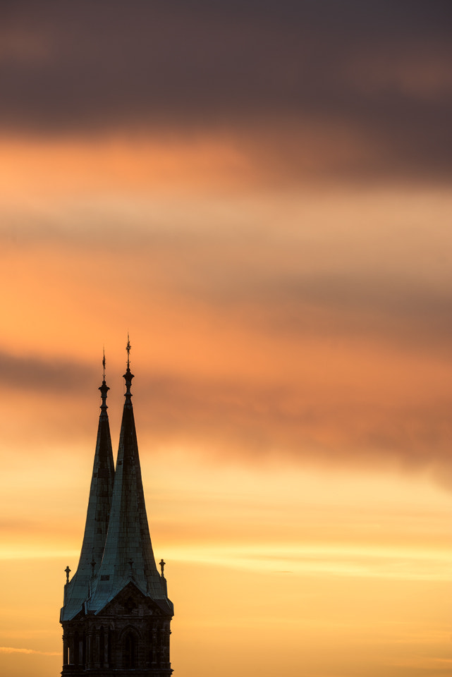 Nikon D810 + Nikon AF-S Nikkor 400mm F2.8G ED VR II sample photo. Bamberg cathedral photography