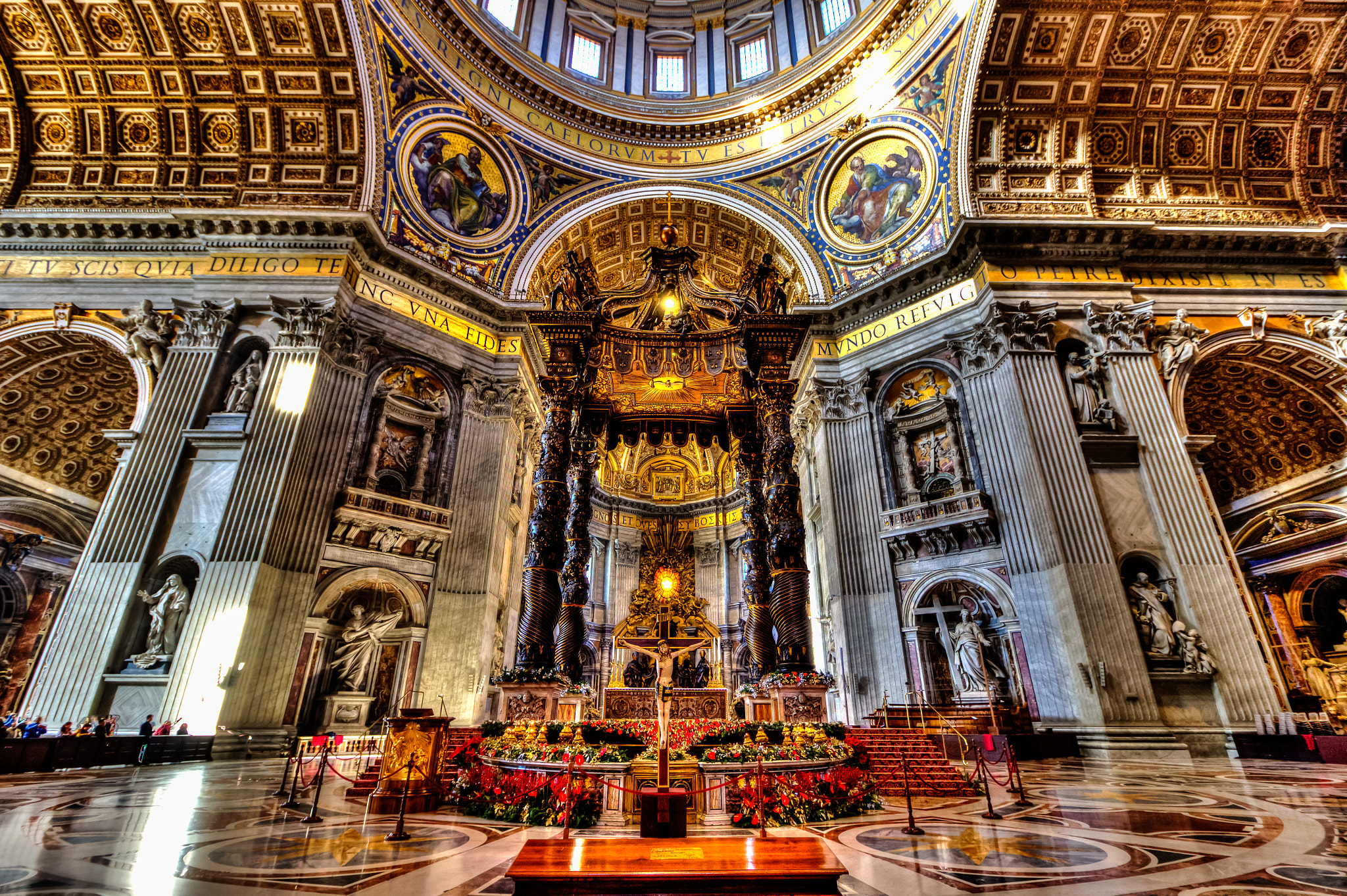 Canon EF-S 10-18mm F4.5–5.6 IS STM sample photo. Vatican st. peter's basilica photography