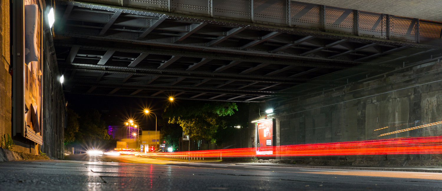 Olympus OM-D E-M10 + Panasonic Lumix G 20mm F1.7 ASPH sample photo. Göttingen by night photography