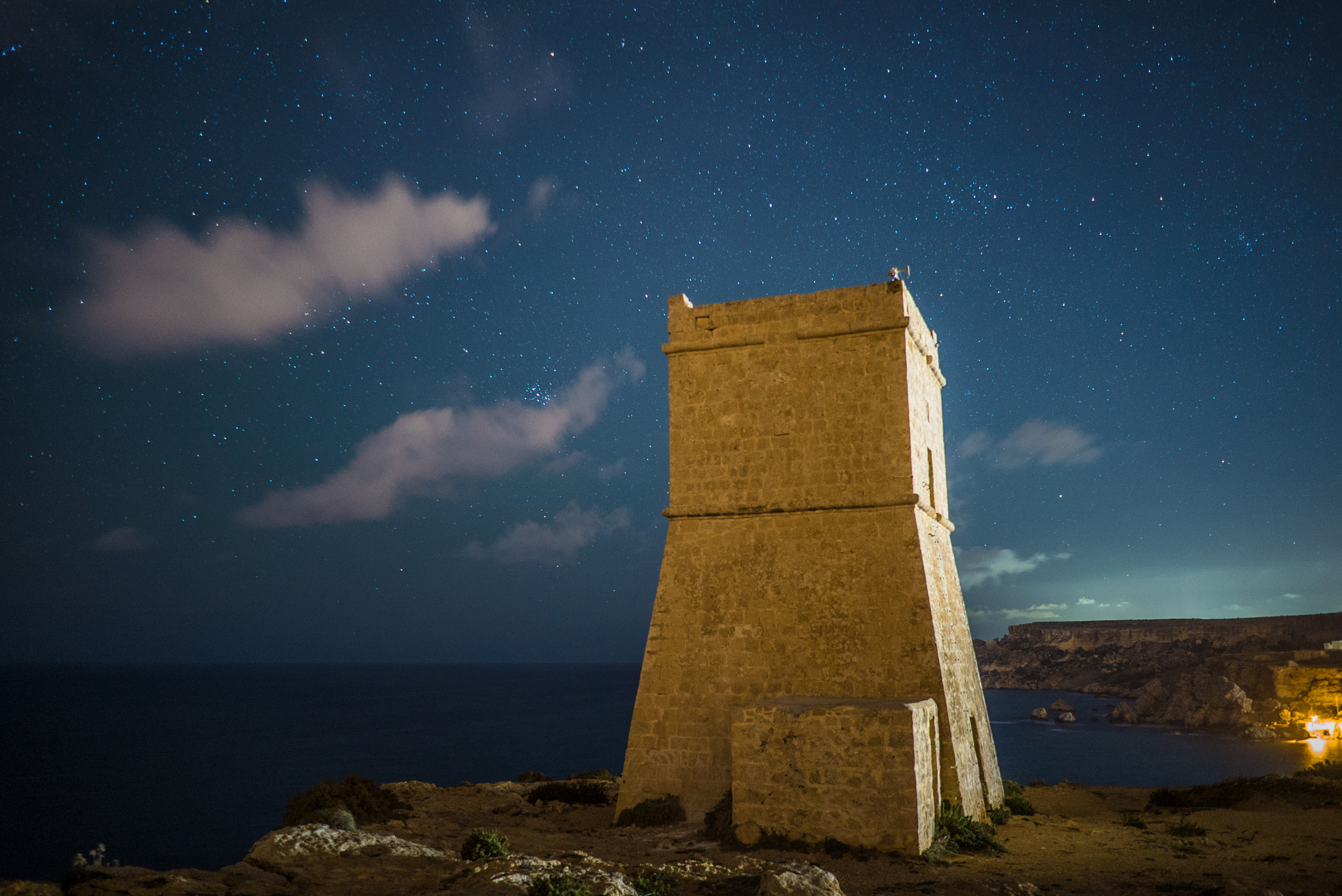 Sony FE 28mm F2 sample photo. Watch tower photography