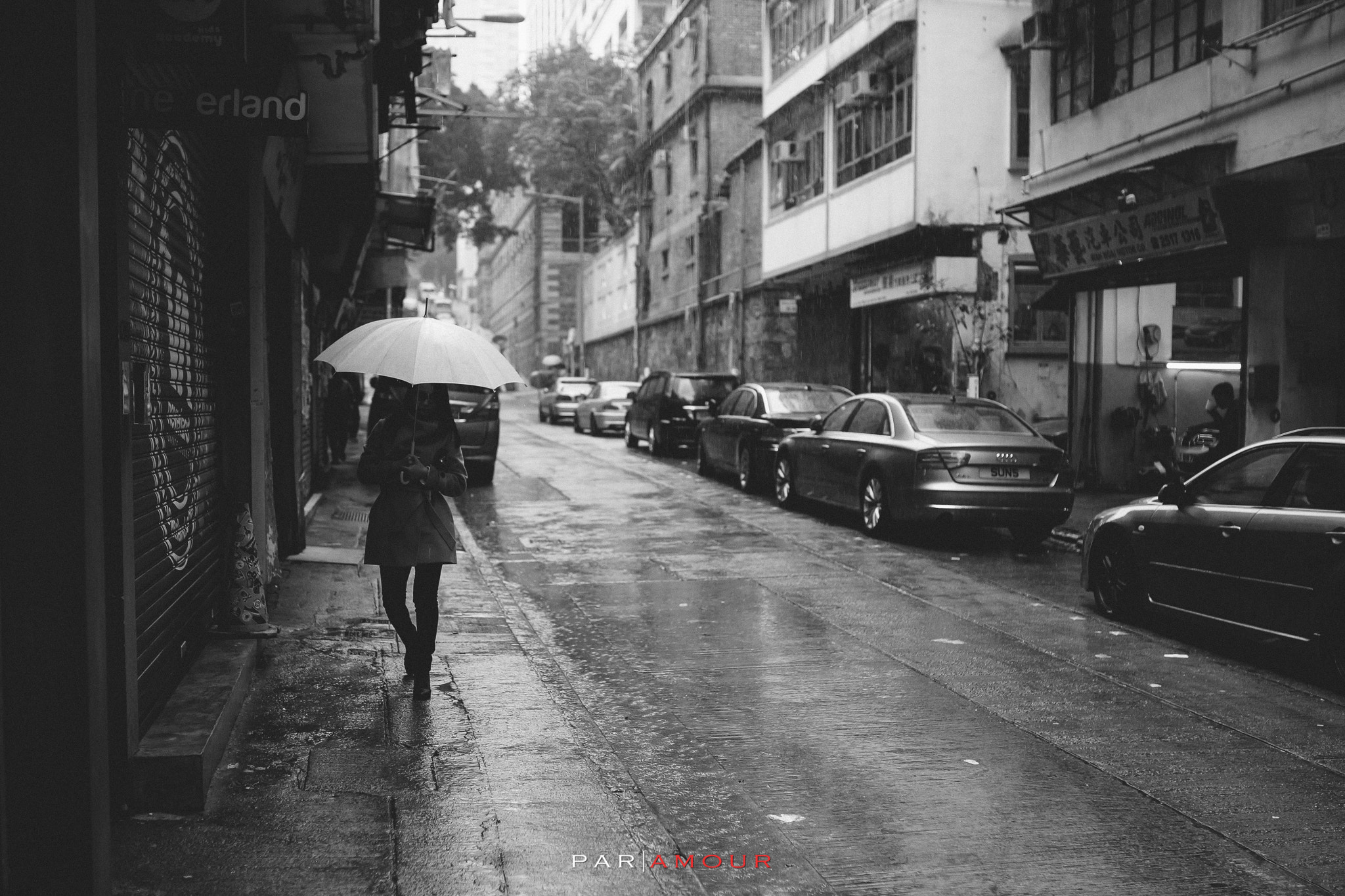 Sony a99 II + 35mm F1.4 sample photo. Shadows in the rain photography