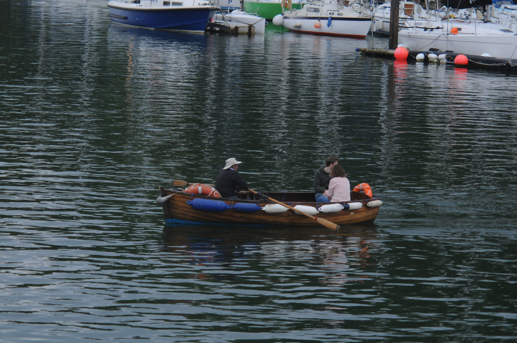 Sigma 70-300mm F4-5.6 APO DG Macro sample photo. Water taxi - weymouth photography