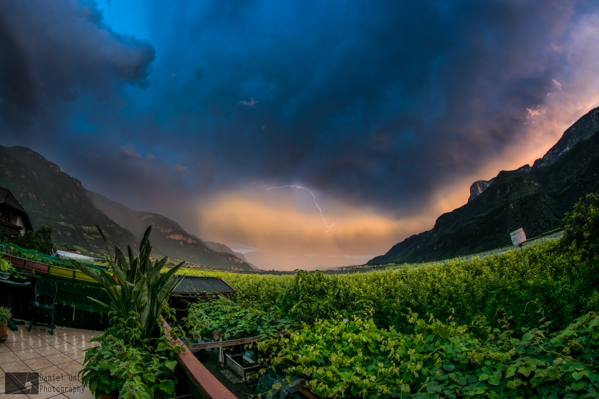 Samyang 8mm F3.5 Aspherical IF MC Fisheye sample photo. Storm over the mountains photography