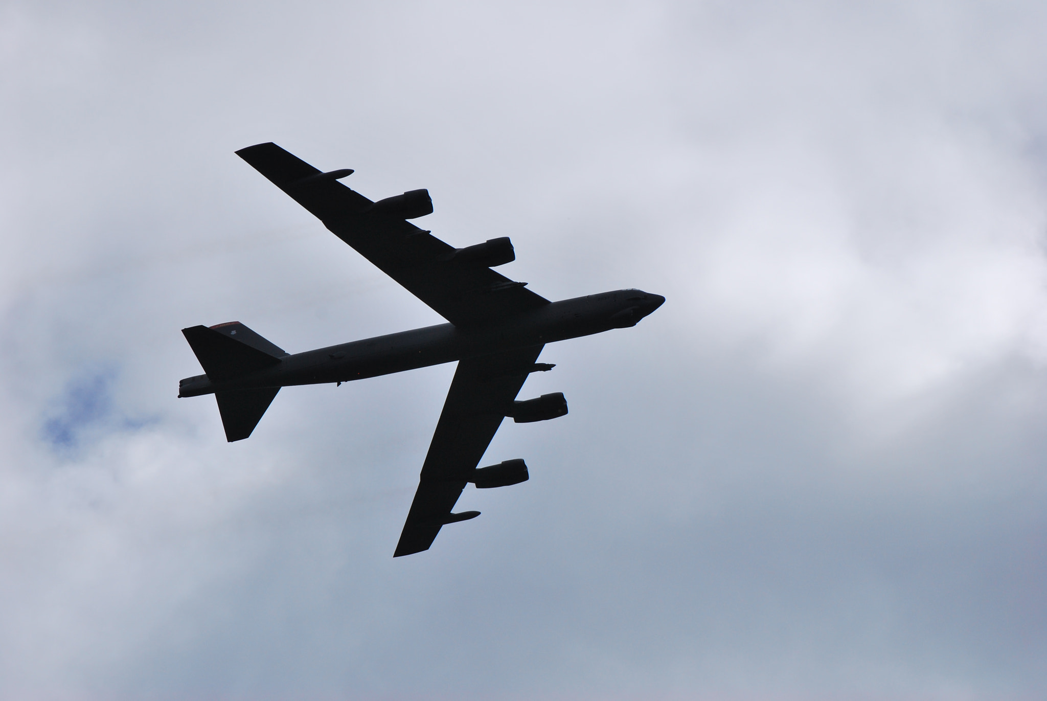Nikon D60 sample photo. B-52 photography
