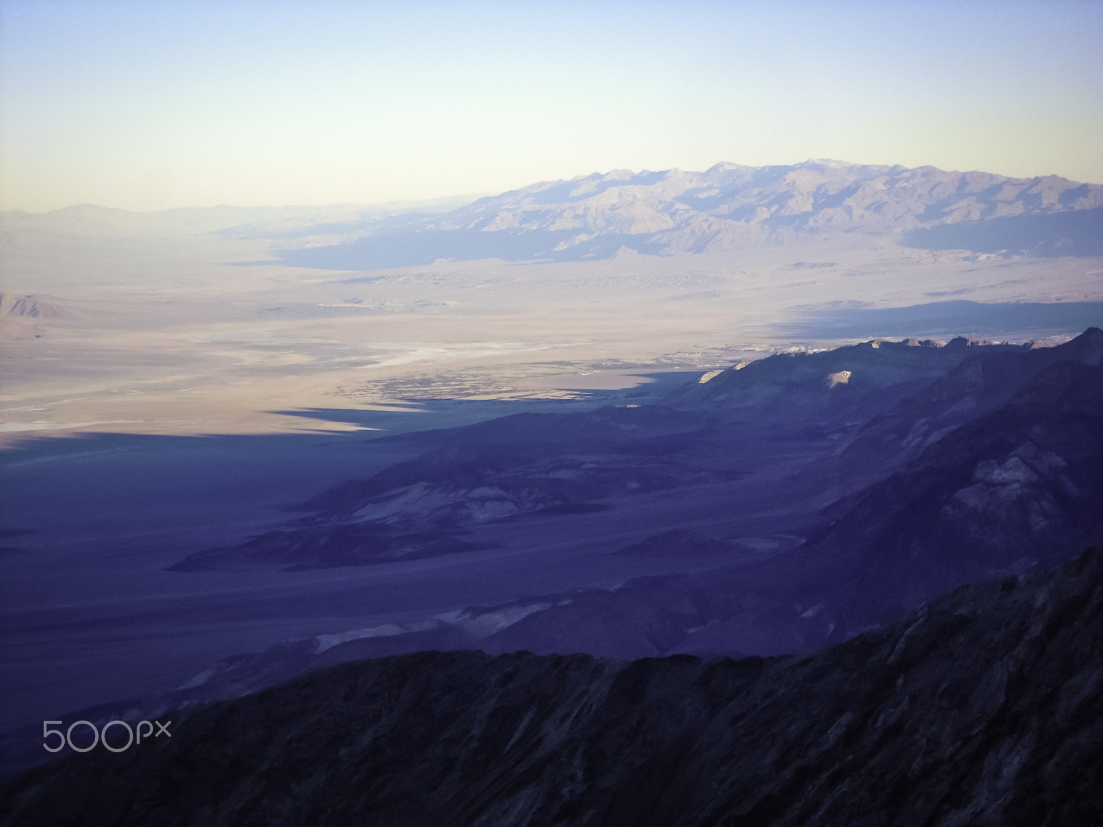 Nikon Coolpix S5100 sample photo. Panoramic view death valley national park photography