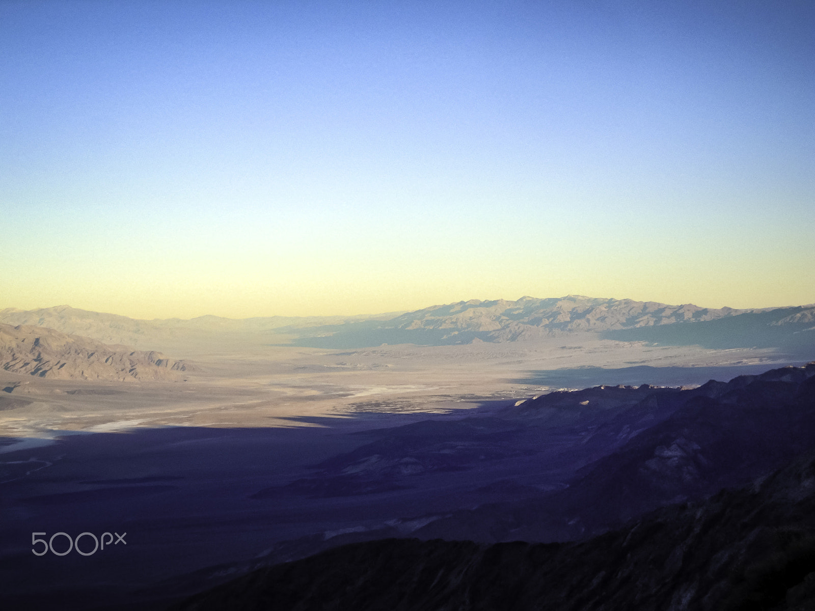 Nikon Coolpix S5100 sample photo. Panoramic view, death valley national park photography