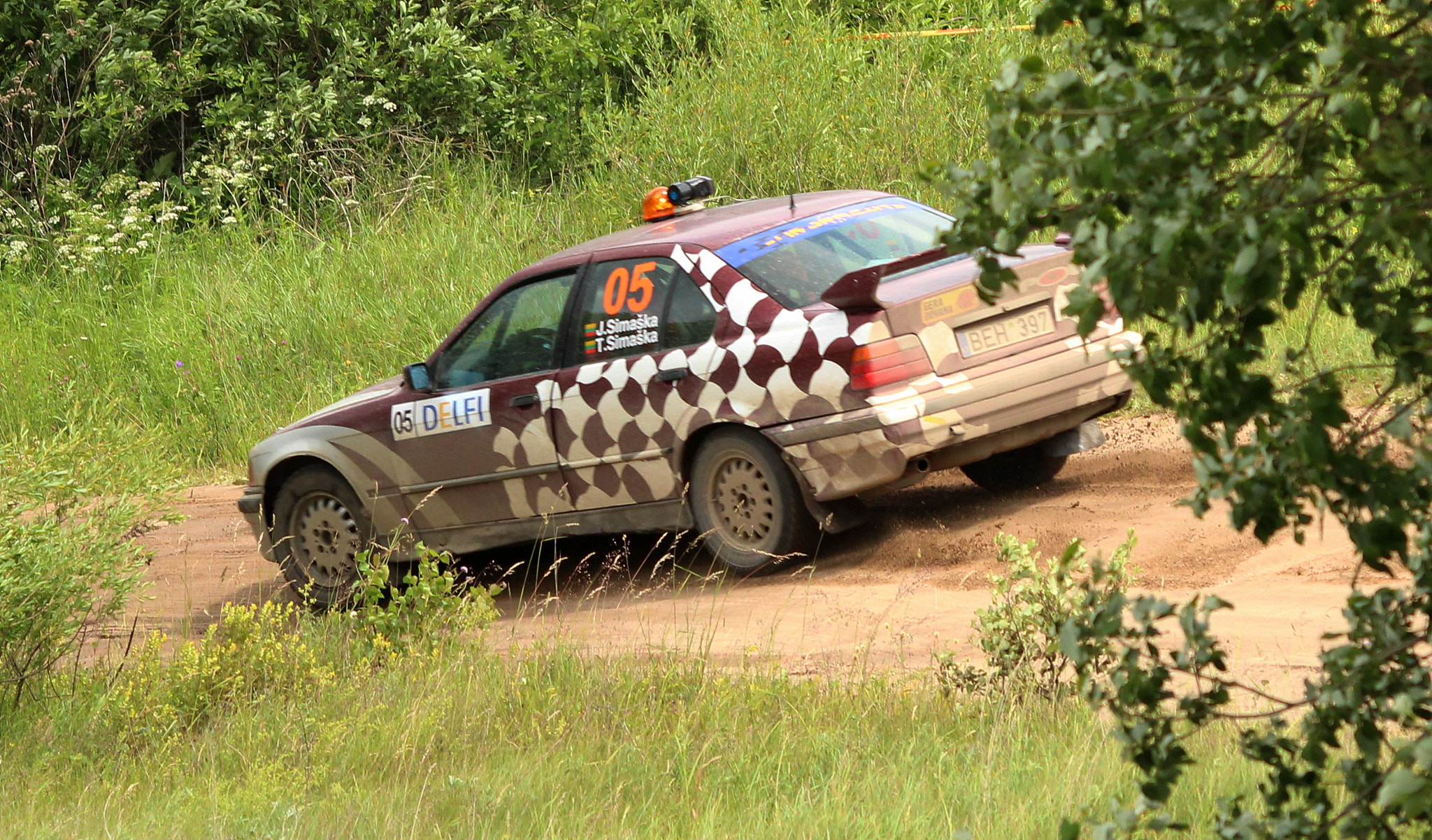 Sigma 70-300mm F4-5.6 APO DG Macro sample photo. Rally zemaitija (lithuania) photography