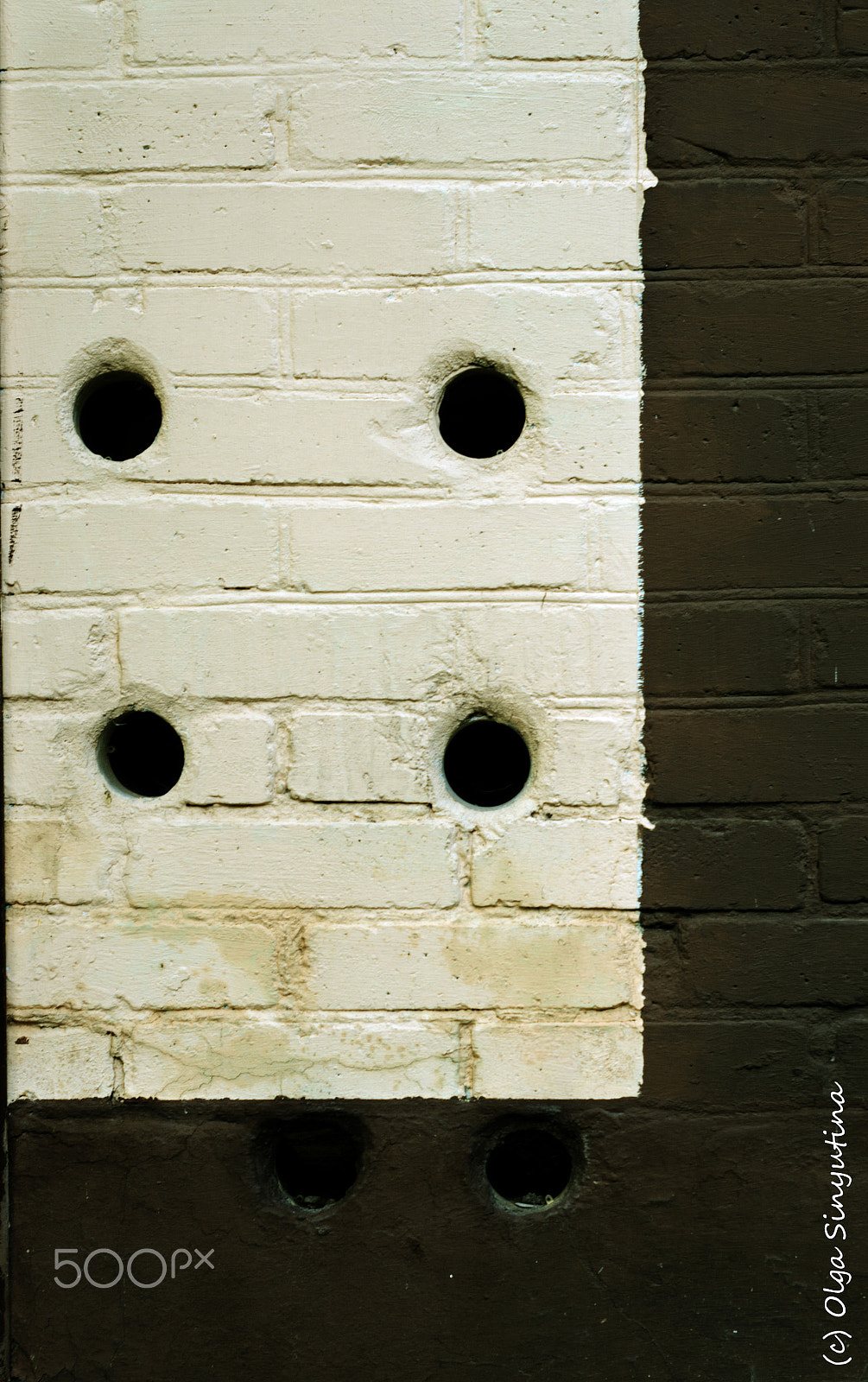 Pentax K-5 IIs + A Series Lens sample photo. Brick wall photography
