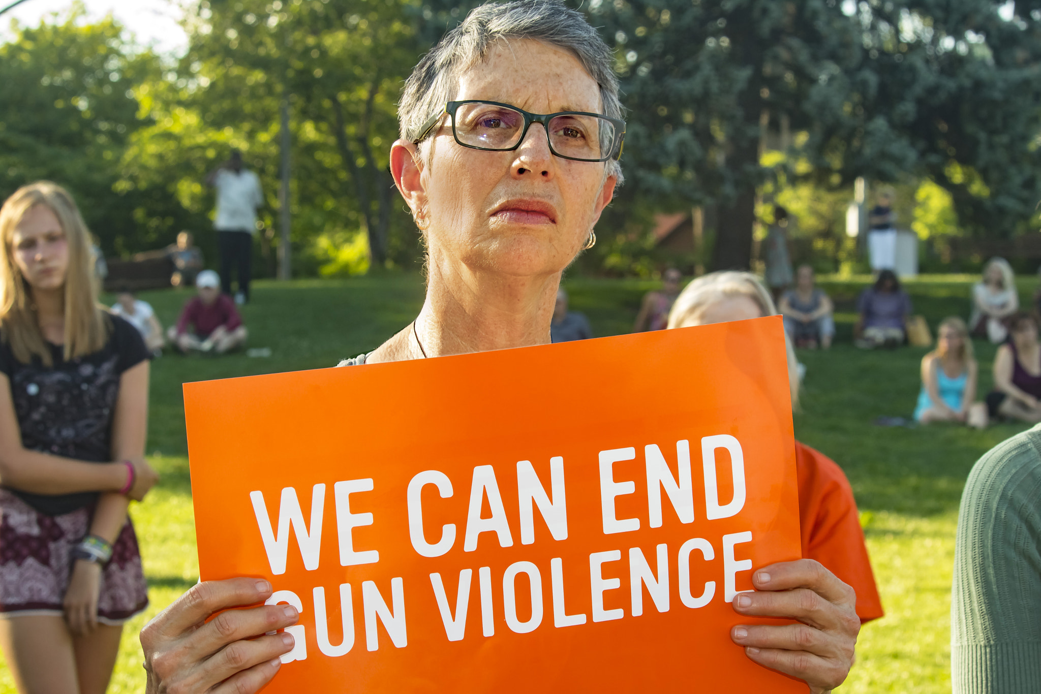 Canon EOS 760D (EOS Rebel T6s / EOS 8000D) sample photo. Vigil in oak park il for the victims in orlando photography