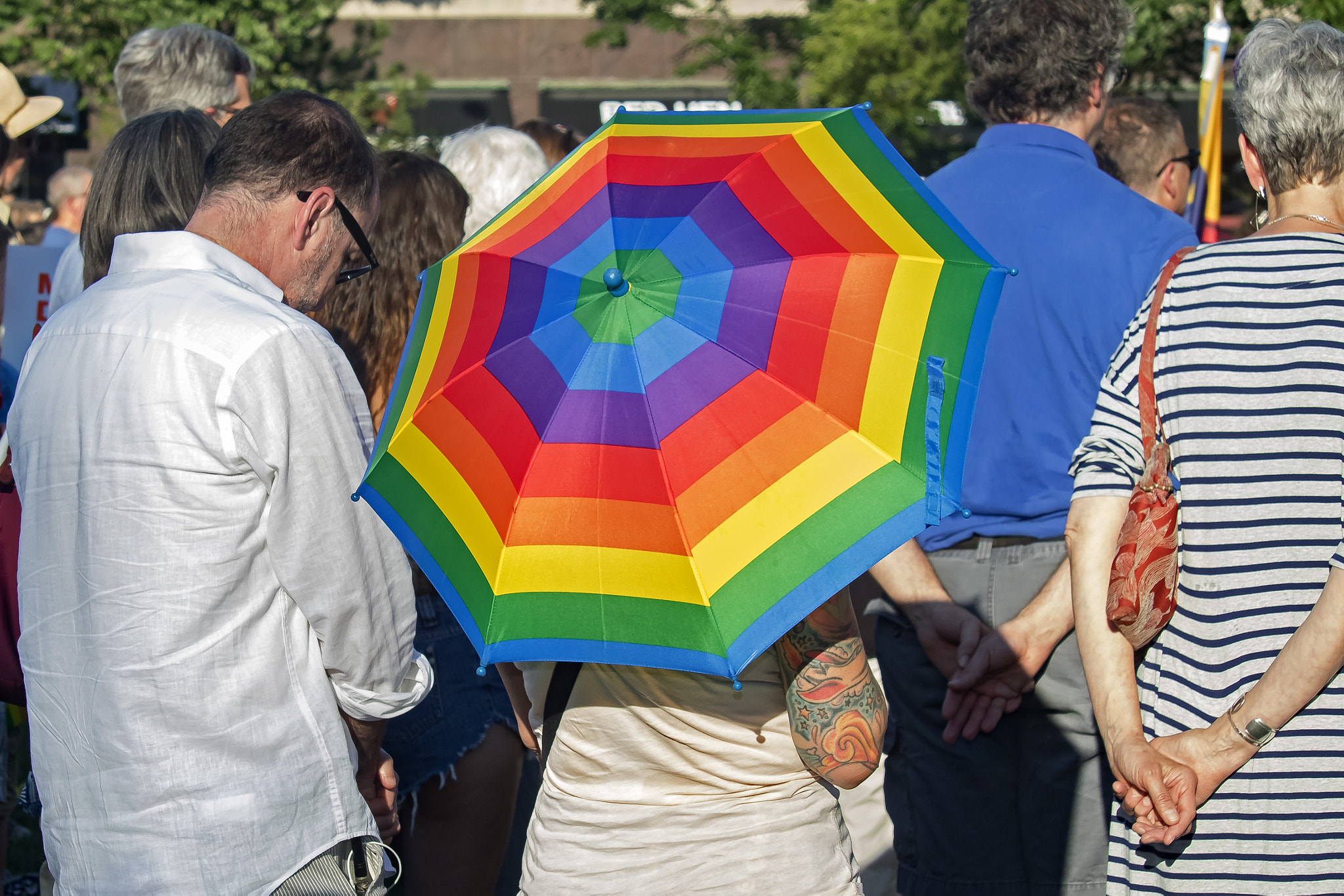 Canon EOS 760D (EOS Rebel T6s / EOS 8000D) sample photo. Vigil in oak park il for the victims in orlando photography