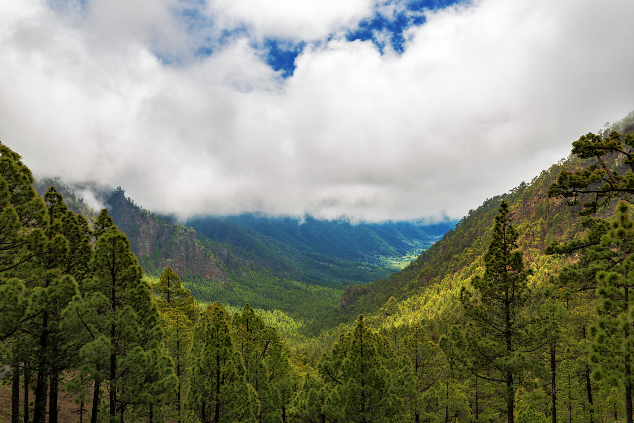 Nikon AF-S Nikkor 200-400mm F4G ED-IF VR sample photo. Caldera de taburiente, la palma, spain photography