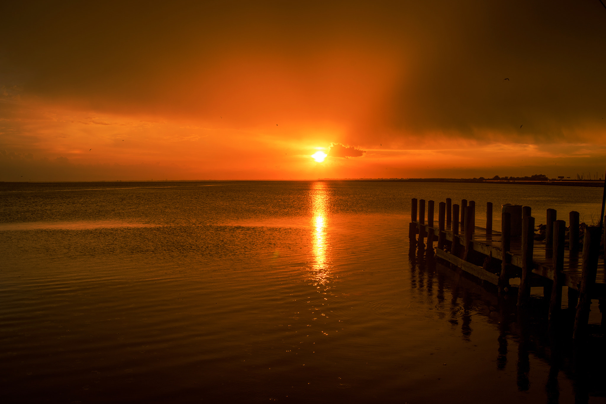 Sony a7 + 35-70mm F4 sample photo. Sunset after rain photography