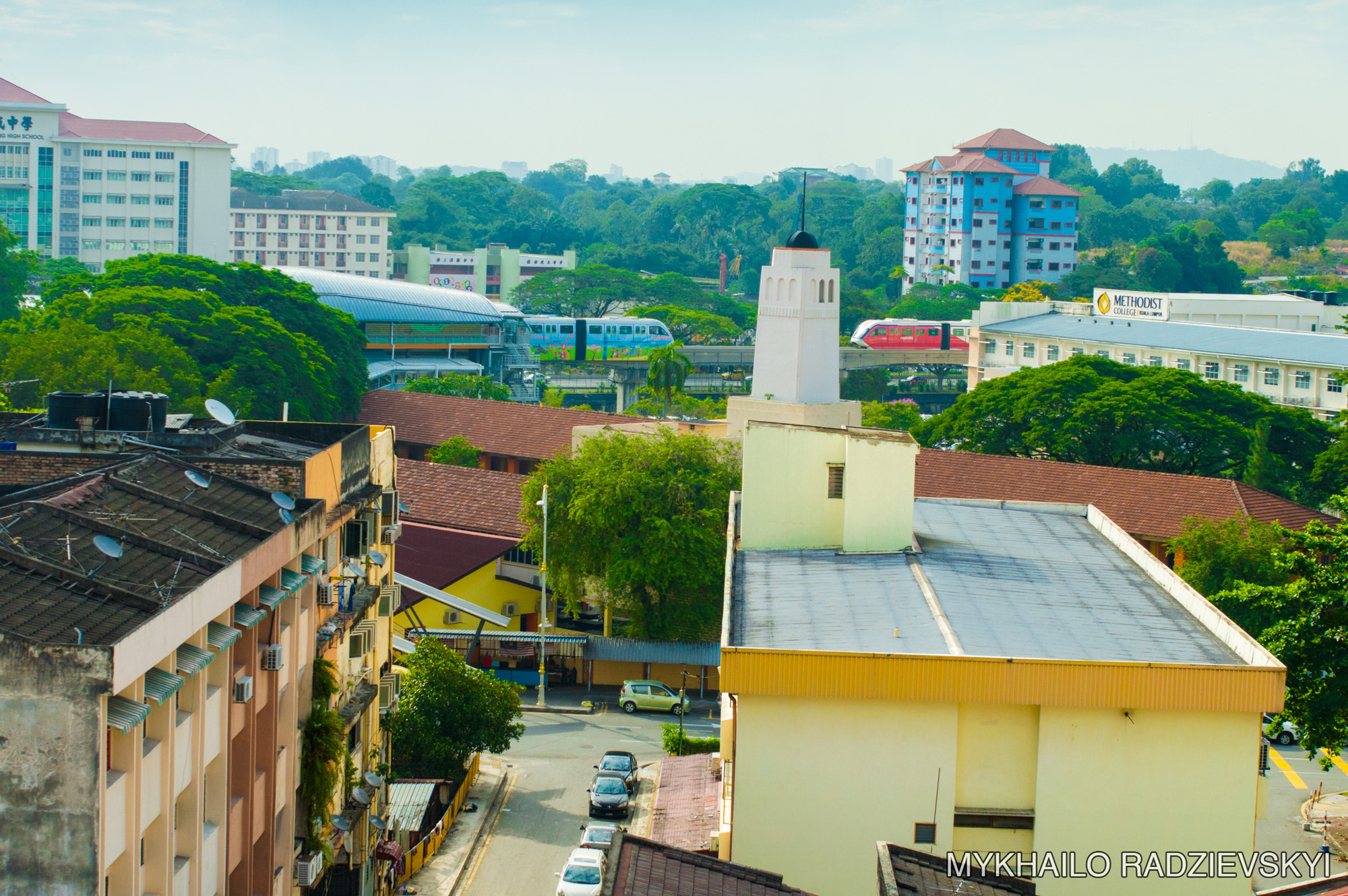 Nikon D3200 + Sigma 35mm F1.4 DG HSM Art sample photo. Meeting of trains in kuala lumpur photography