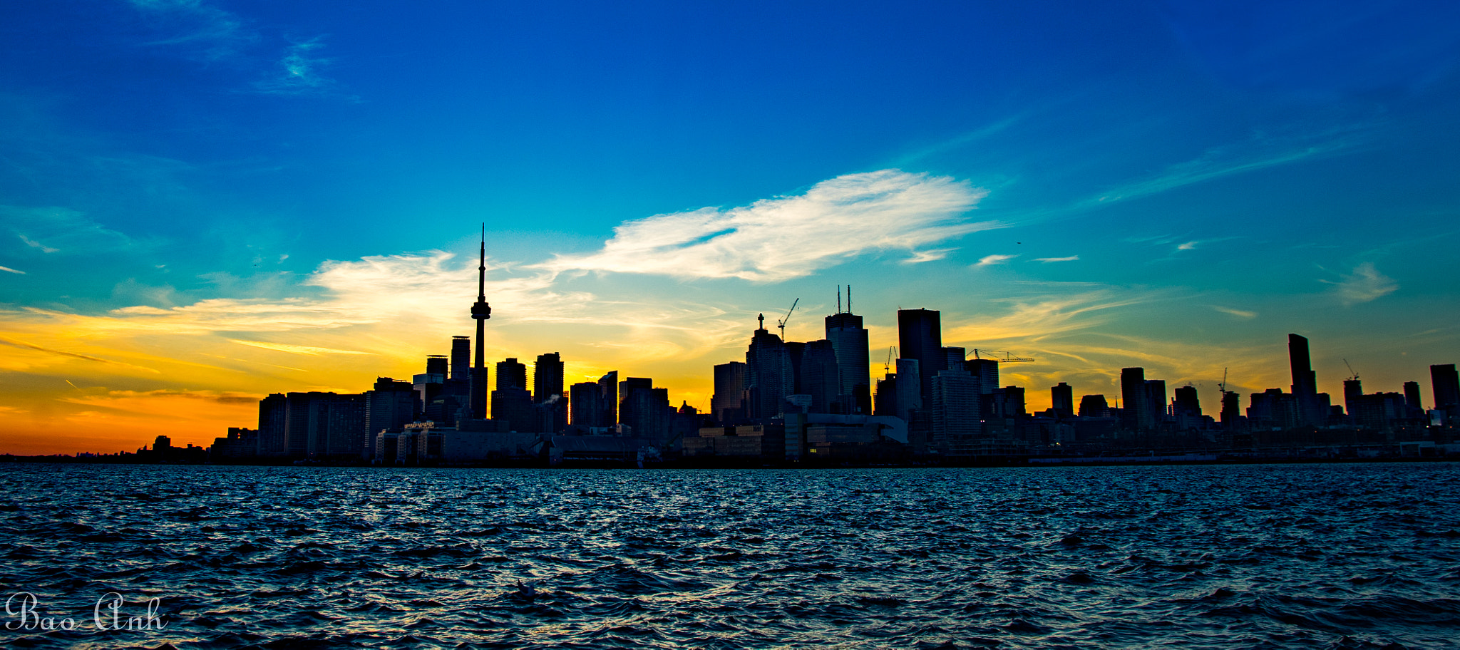 Soligor 19-35mm F3.5-4.5 sample photo. Toronto golden sunset photography