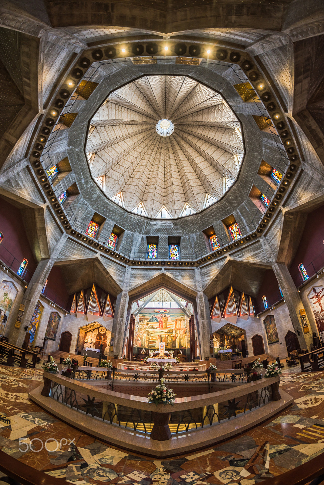 Samyang 12mm F2.8 ED AS NCS Fisheye sample photo. Basilica  of  annunciation photography