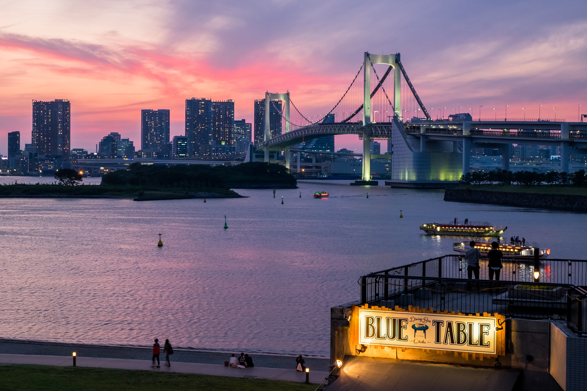 Fujifilm XC 16-50mm F3.5-5.6 OIS II sample photo. Tokyo- odaiba beach sunset photography