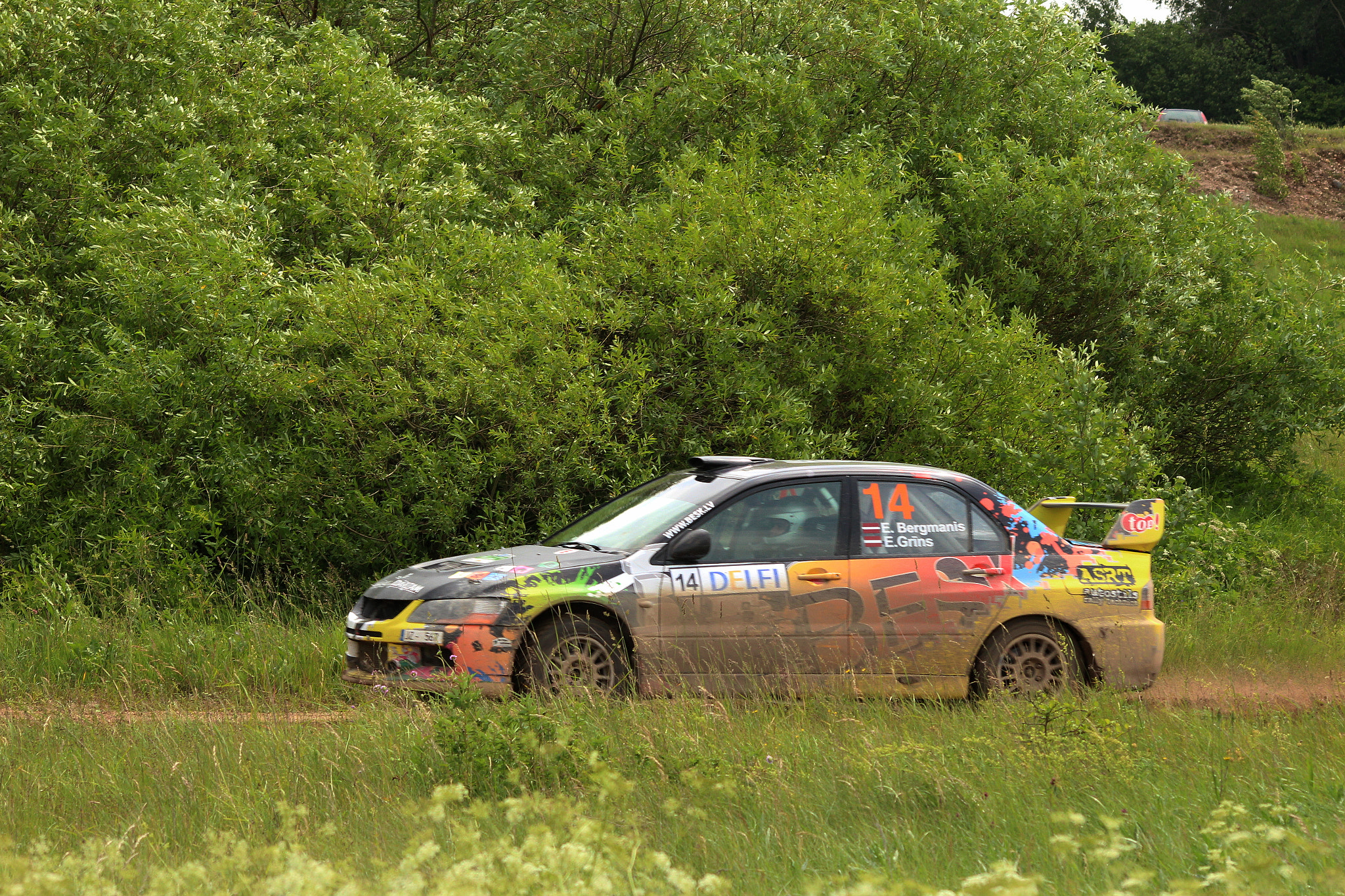 Sigma 70-300mm F4-5.6 APO DG Macro sample photo. Rally zemaitija (lithuania) () photography