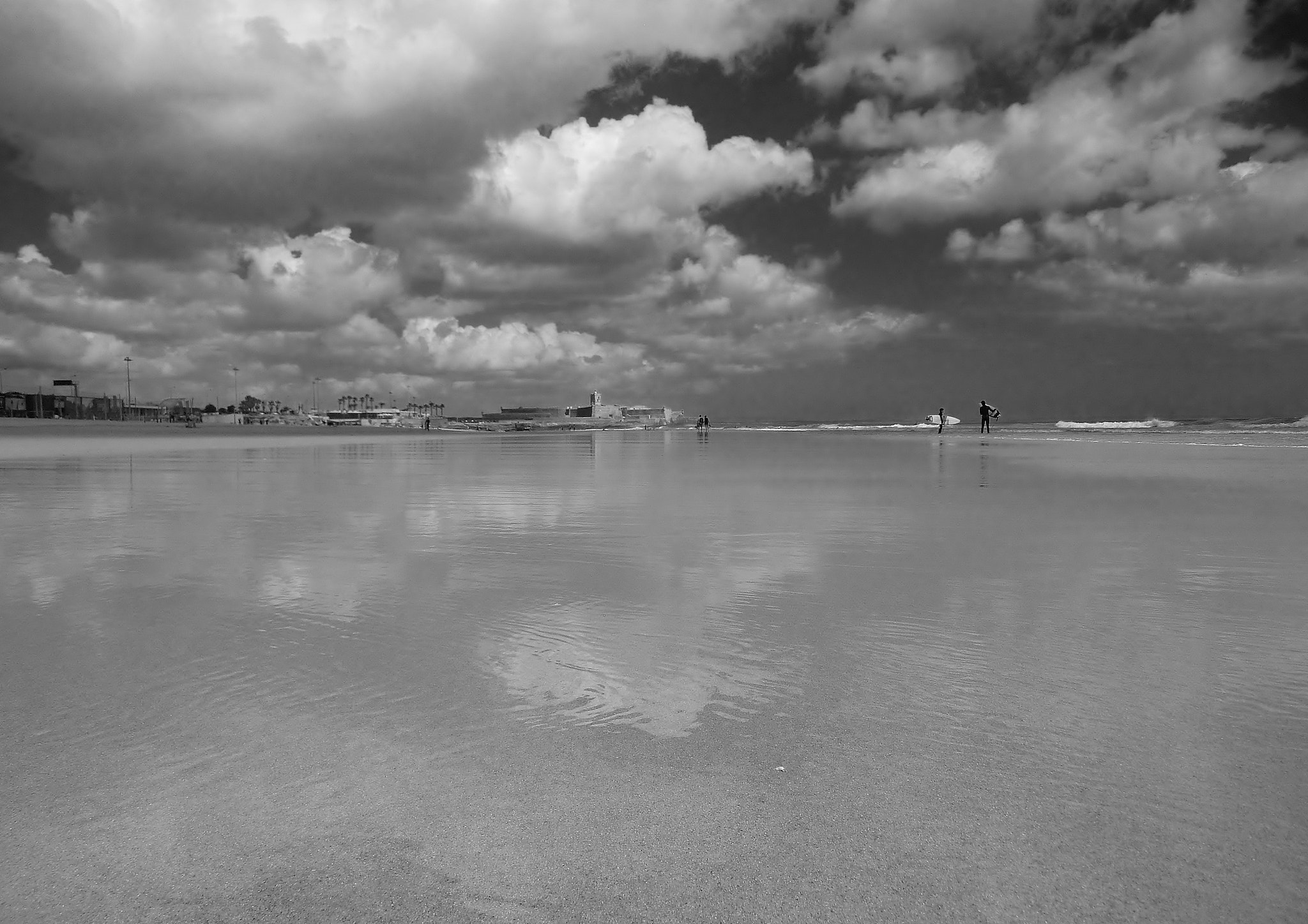 CASIO EX-H10 sample photo. Carcavelos beach photography