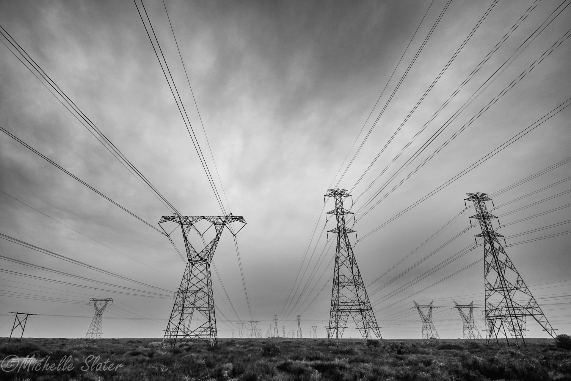 Nikon D600 sample photo. Power lines photography