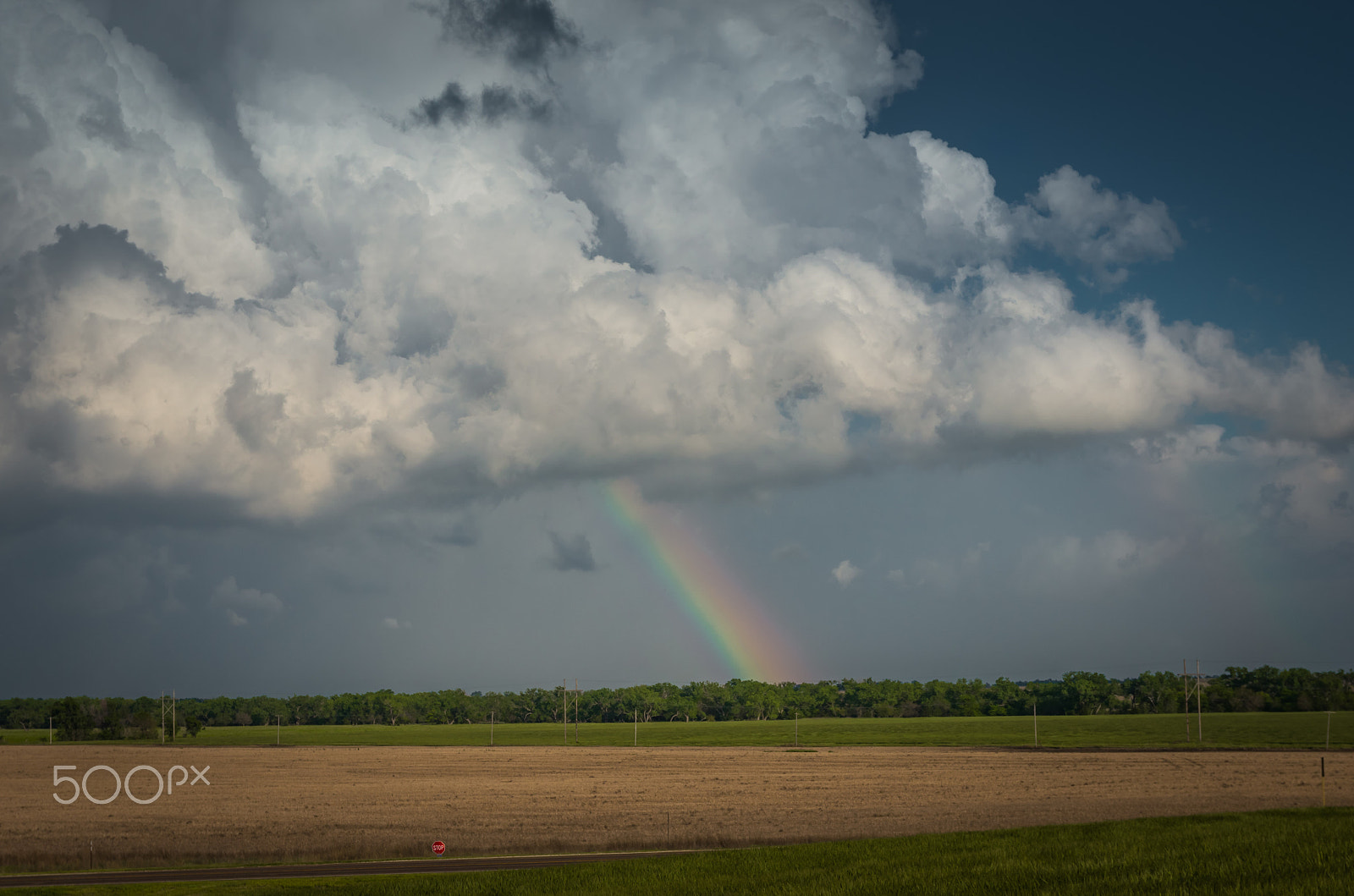 Sigma 17-70mm F2.8-4 DC Macro HSM | C sample photo. Kansas rainbow photography