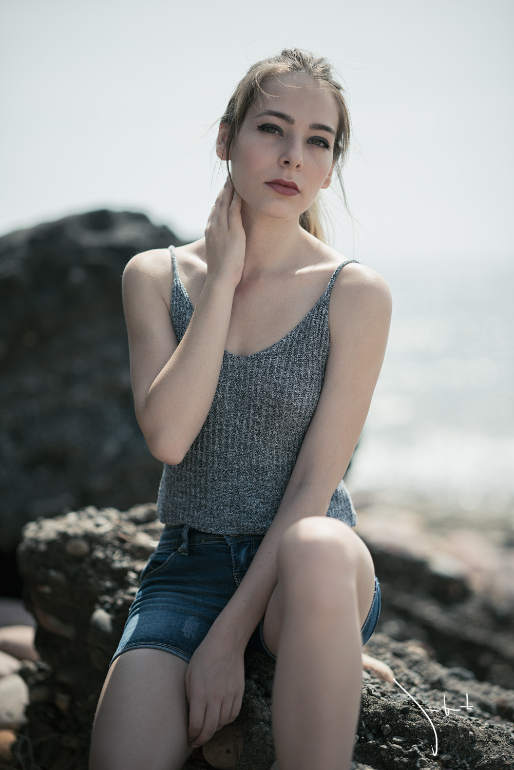 Nikon D800 + Zeiss Milvus 85mm f/1.4 sample photo. Inés photography