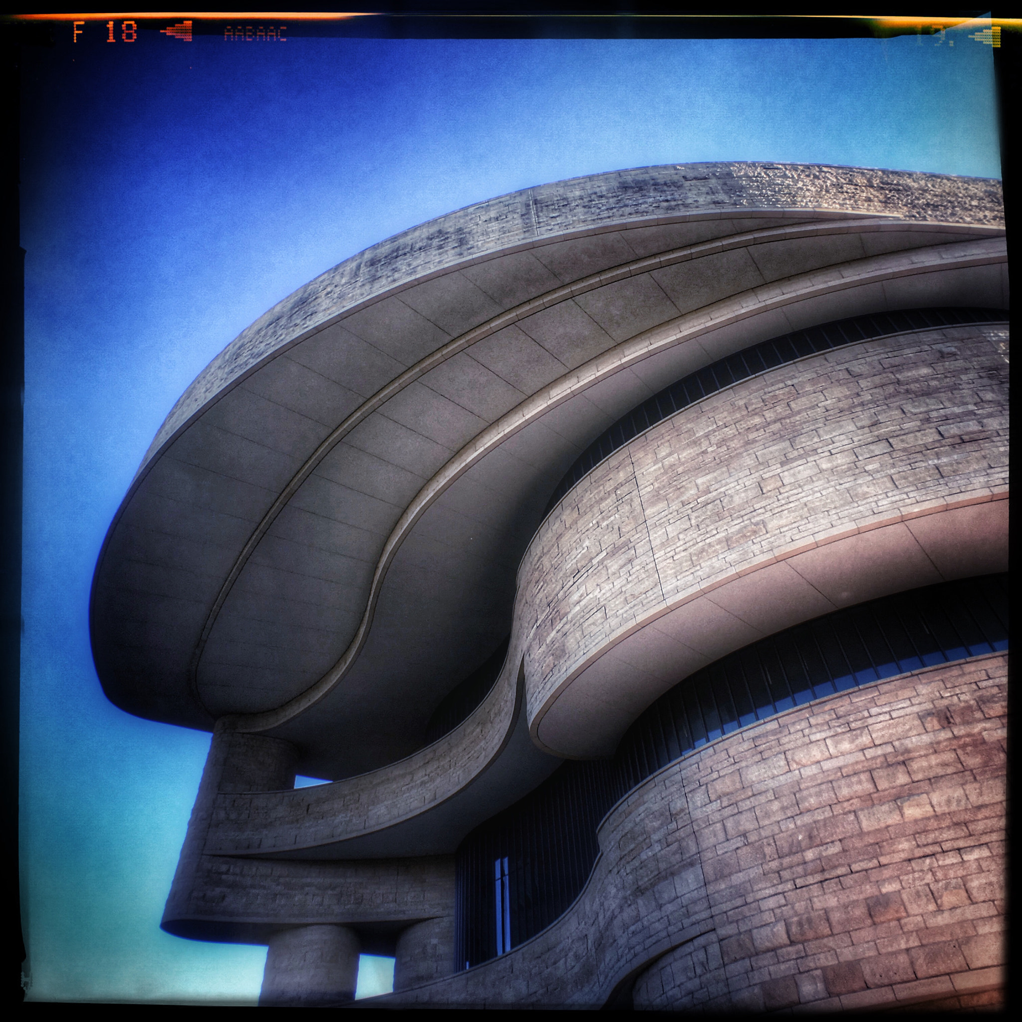 Hipstamatic 313 sample photo. National museum of the american indian photography