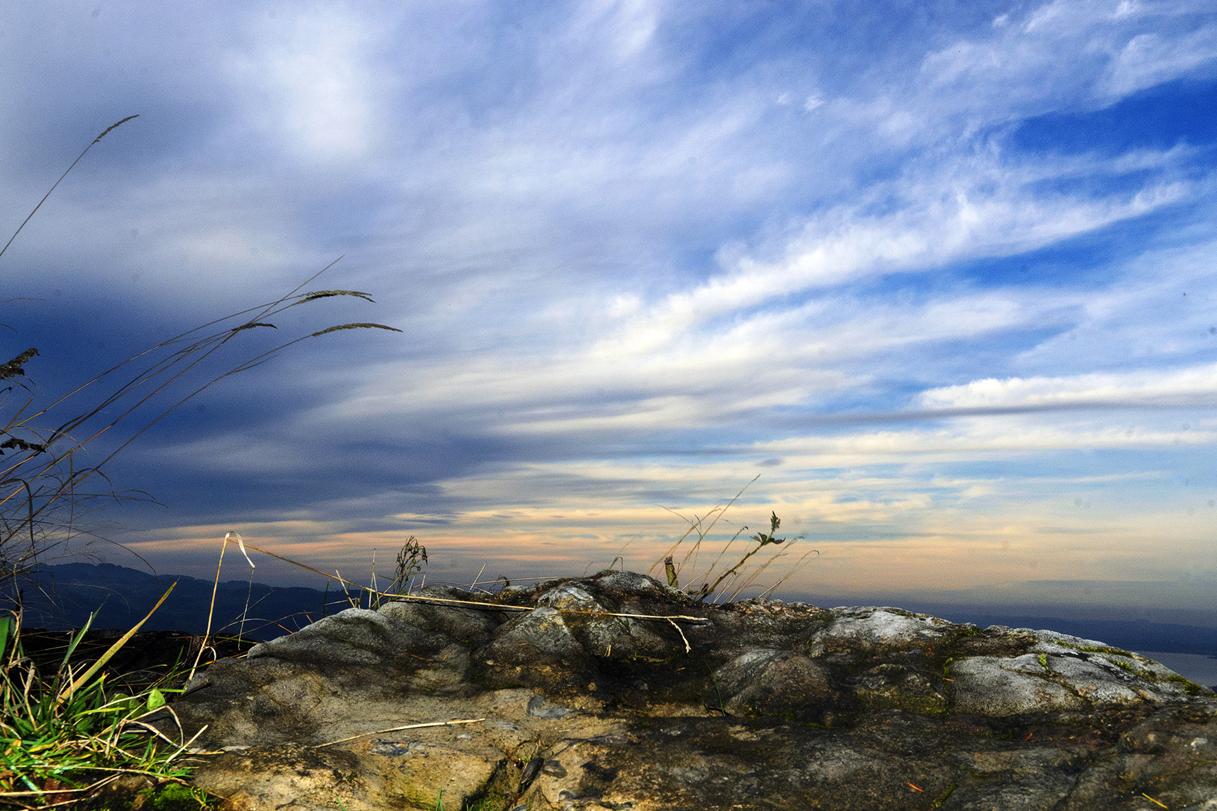 Nikon D7000 + Sigma 18-50mm F2.8 EX DC Macro sample photo. Top of mountain photography