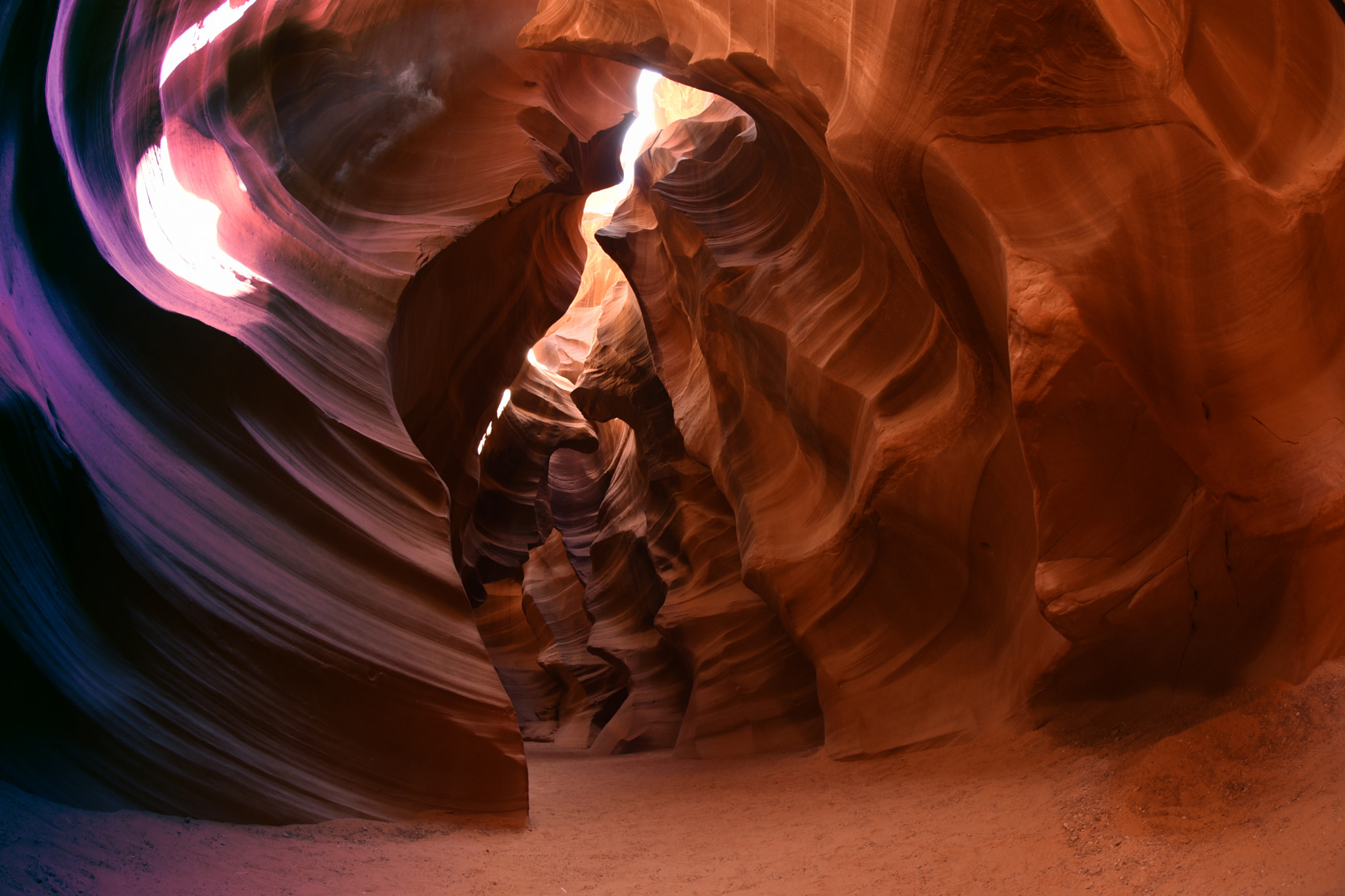 Nikon AF DX Fisheye-Nikkor 10.5mm F2.8G ED sample photo. Antelope canyon - page photography