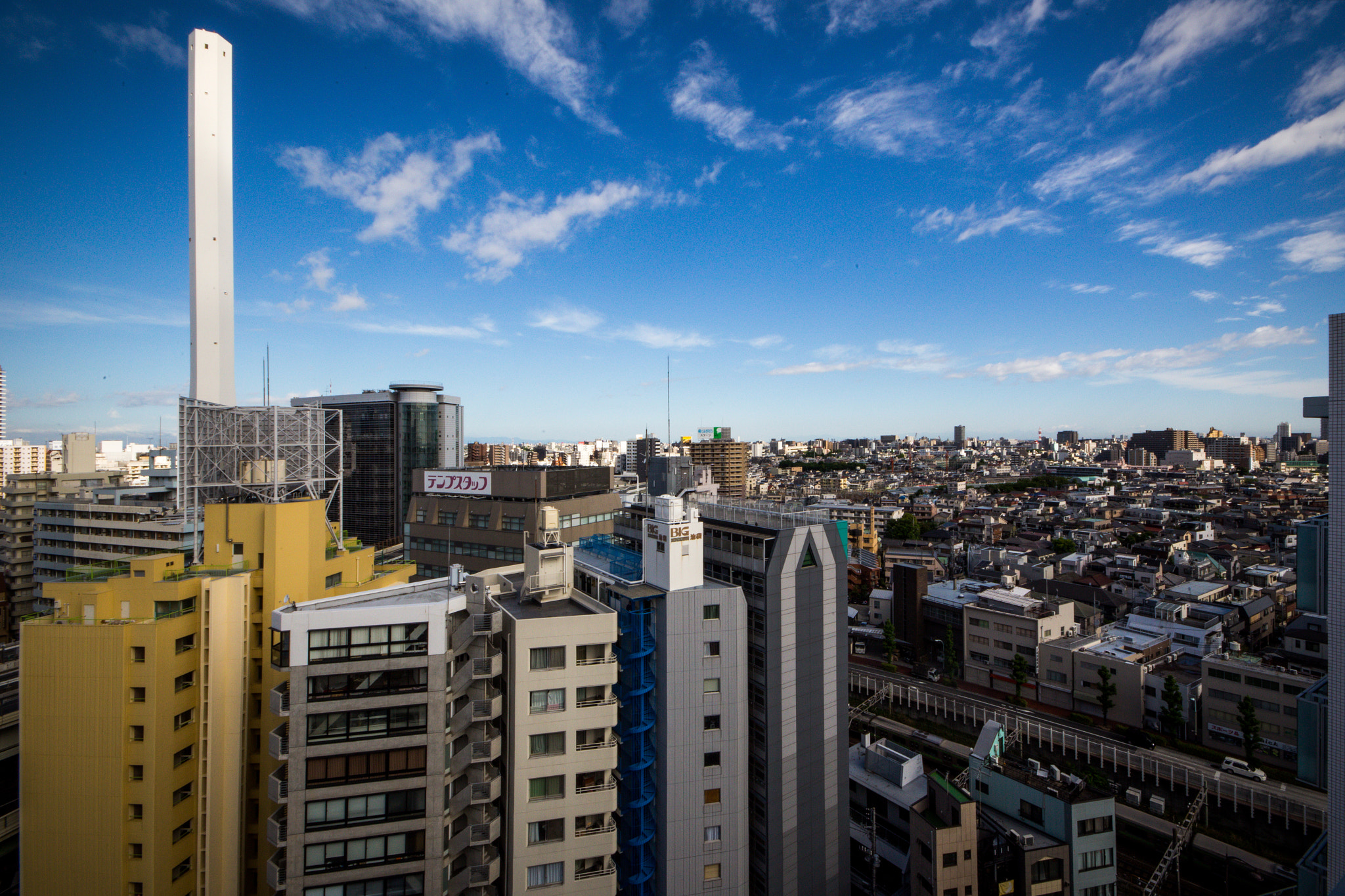 Canon EOS 6D + Sigma 10-20mm F4-5.6 EX DC HSM sample photo. View from kita ikebukuro photography