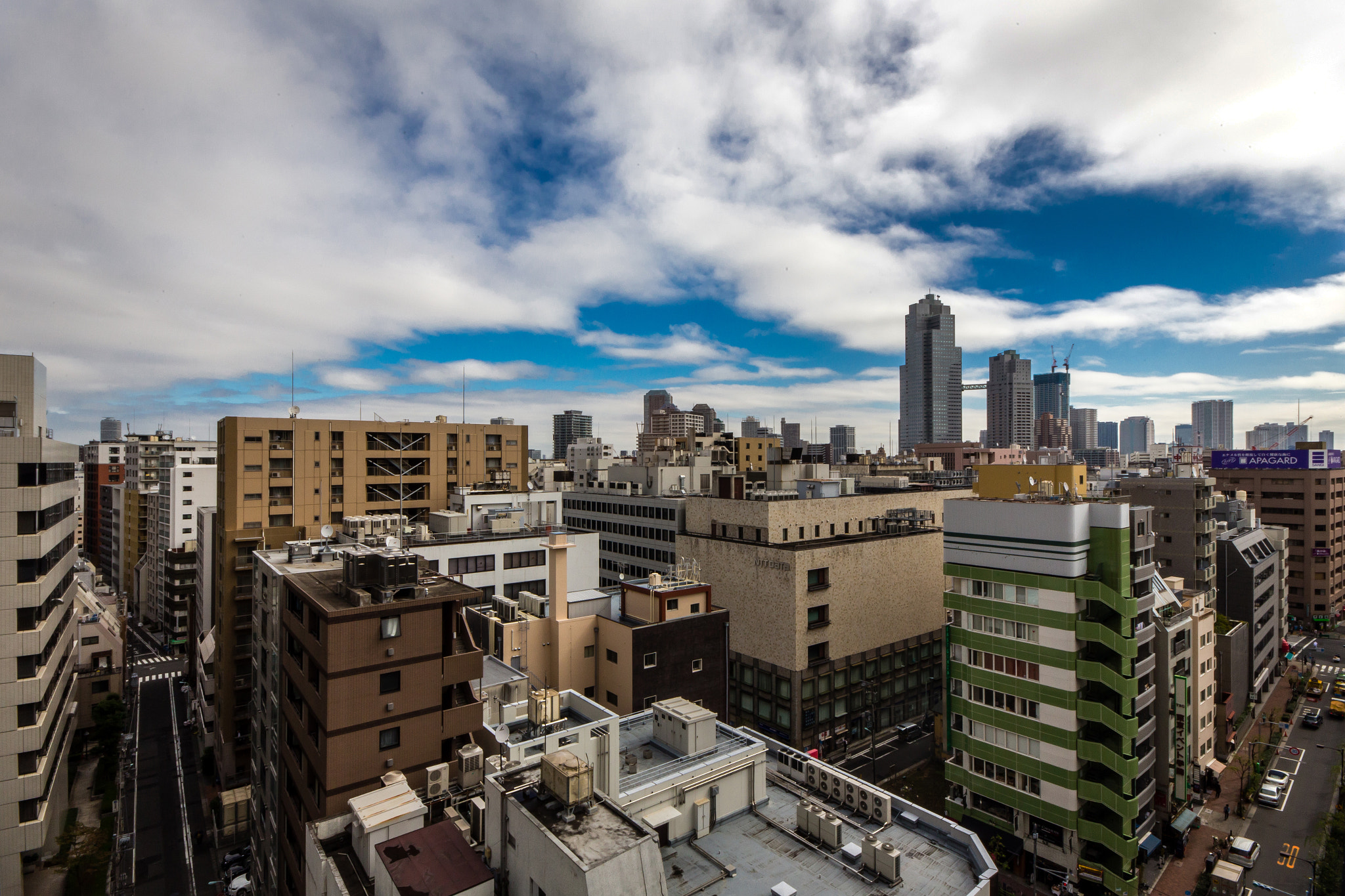Canon EOS 6D + Sigma 10-20mm F4-5.6 EX DC HSM sample photo. View from tsukiji photography
