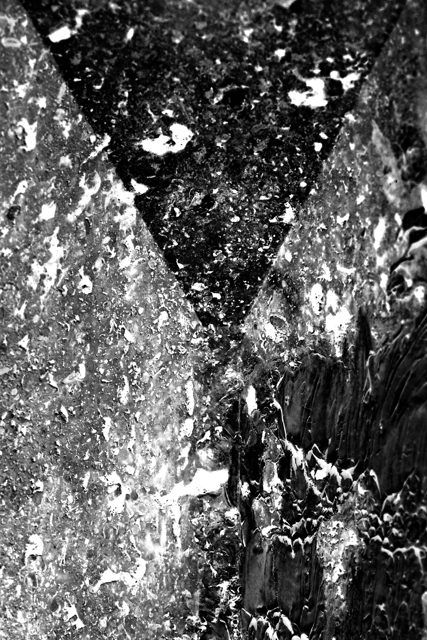Olympus OM-D E-M1 + OLYMPUS M.12-50mm F3.5-6.3 sample photo. Abstract stone monument photography