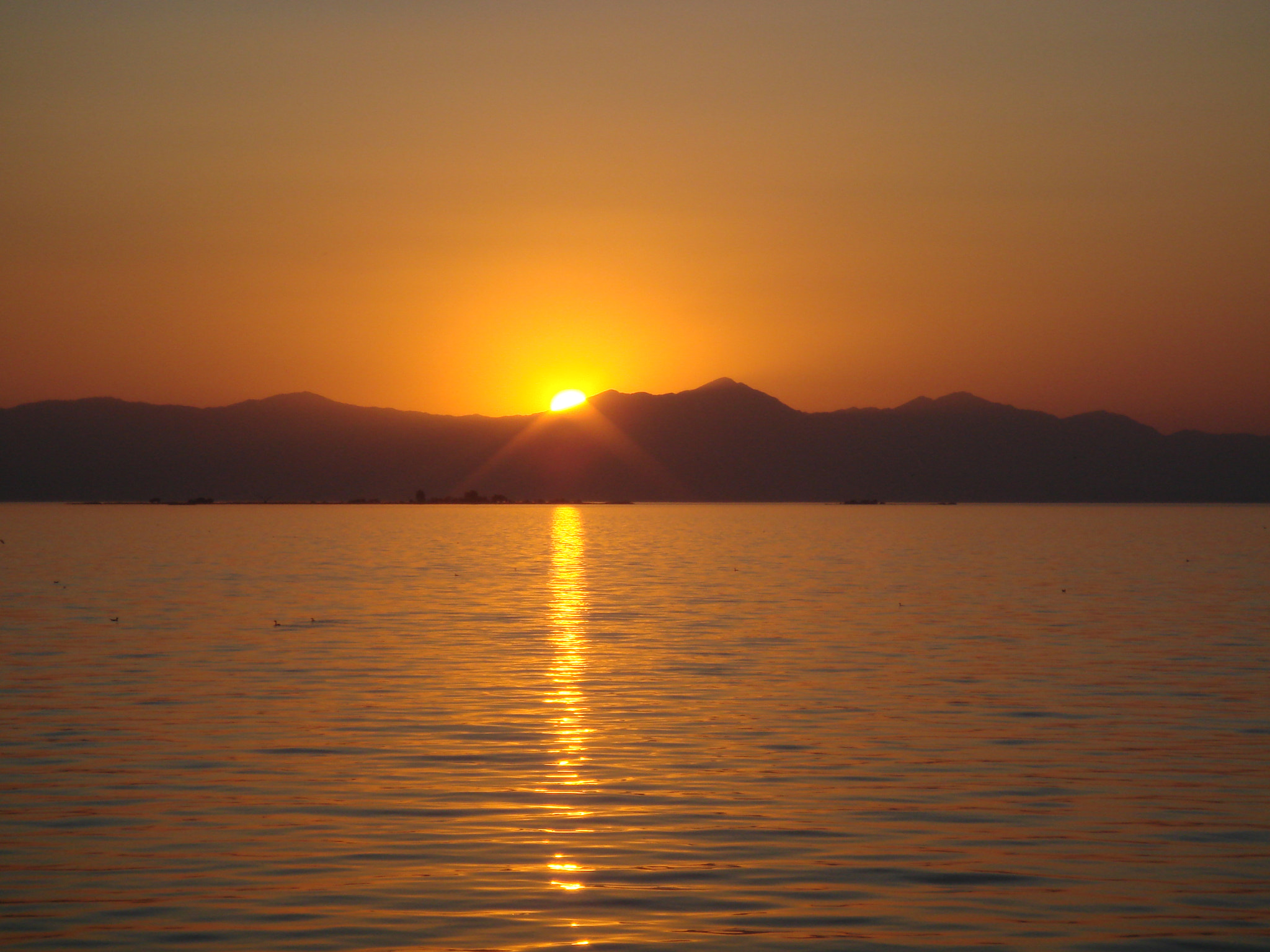 Sony DSC-T50 sample photo. Sunset at mediterranean by remzi oten photography