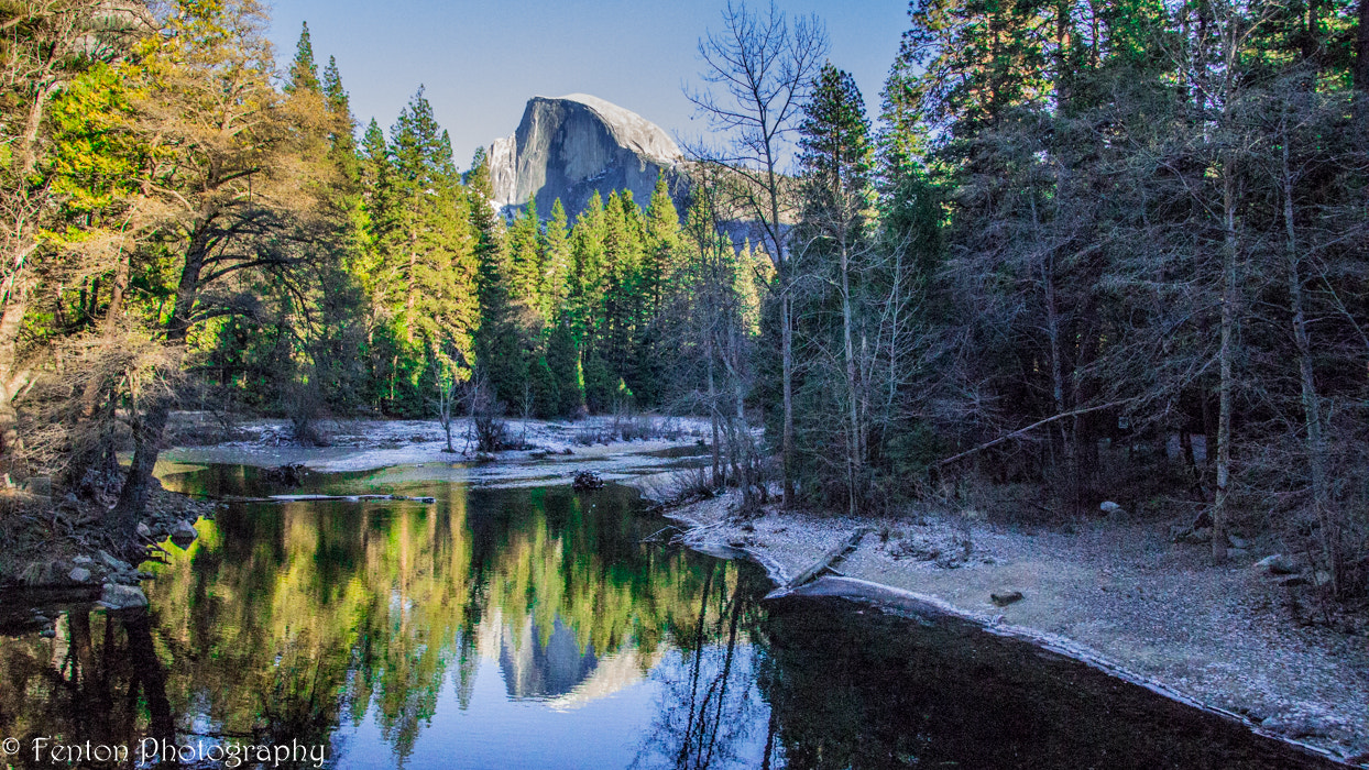 Canon EOS 650D (EOS Rebel T4i / EOS Kiss X6i) sample photo. Yosemite half dome reflections xw photography
